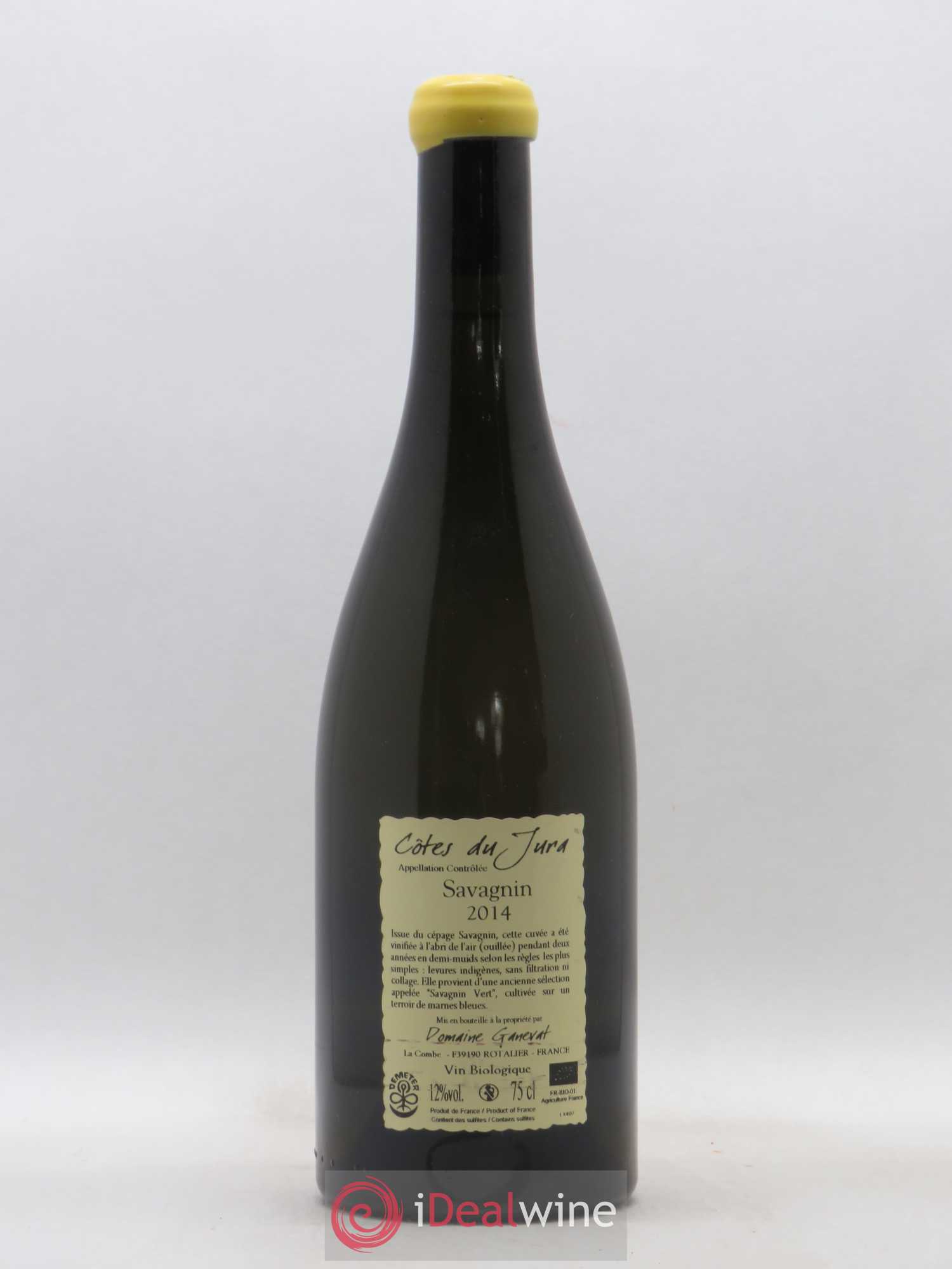 Côtes du Jura Les Chalasses Marnes Bleues Jean-François Ganevat (Domaine) 2014 - Lot de 1 bouteille - 1