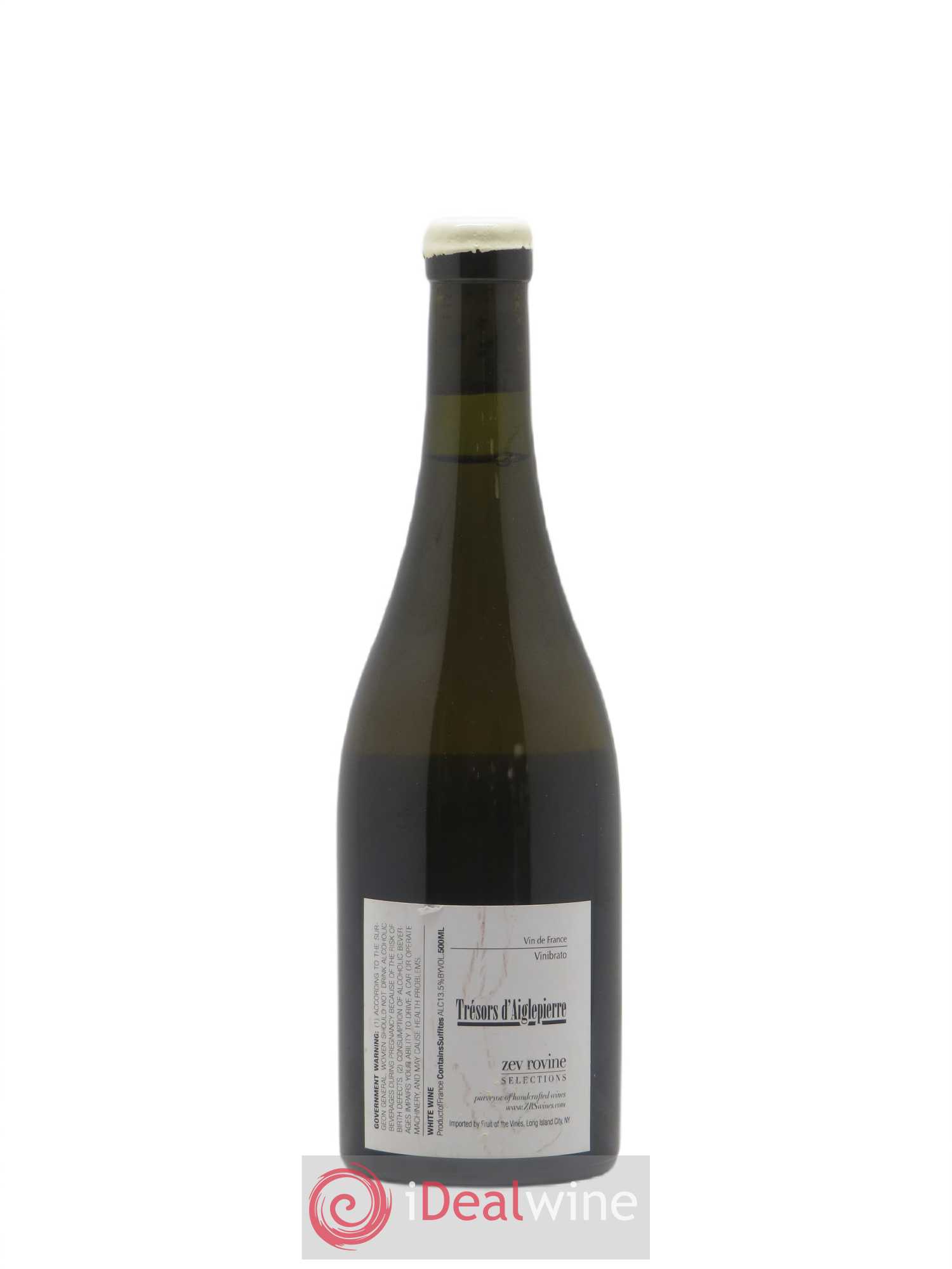 Vin de France Trésor d'Aiglepierre Jean-Marc Brignot 50cl 2005 - Lot de 1 bouteille - 1