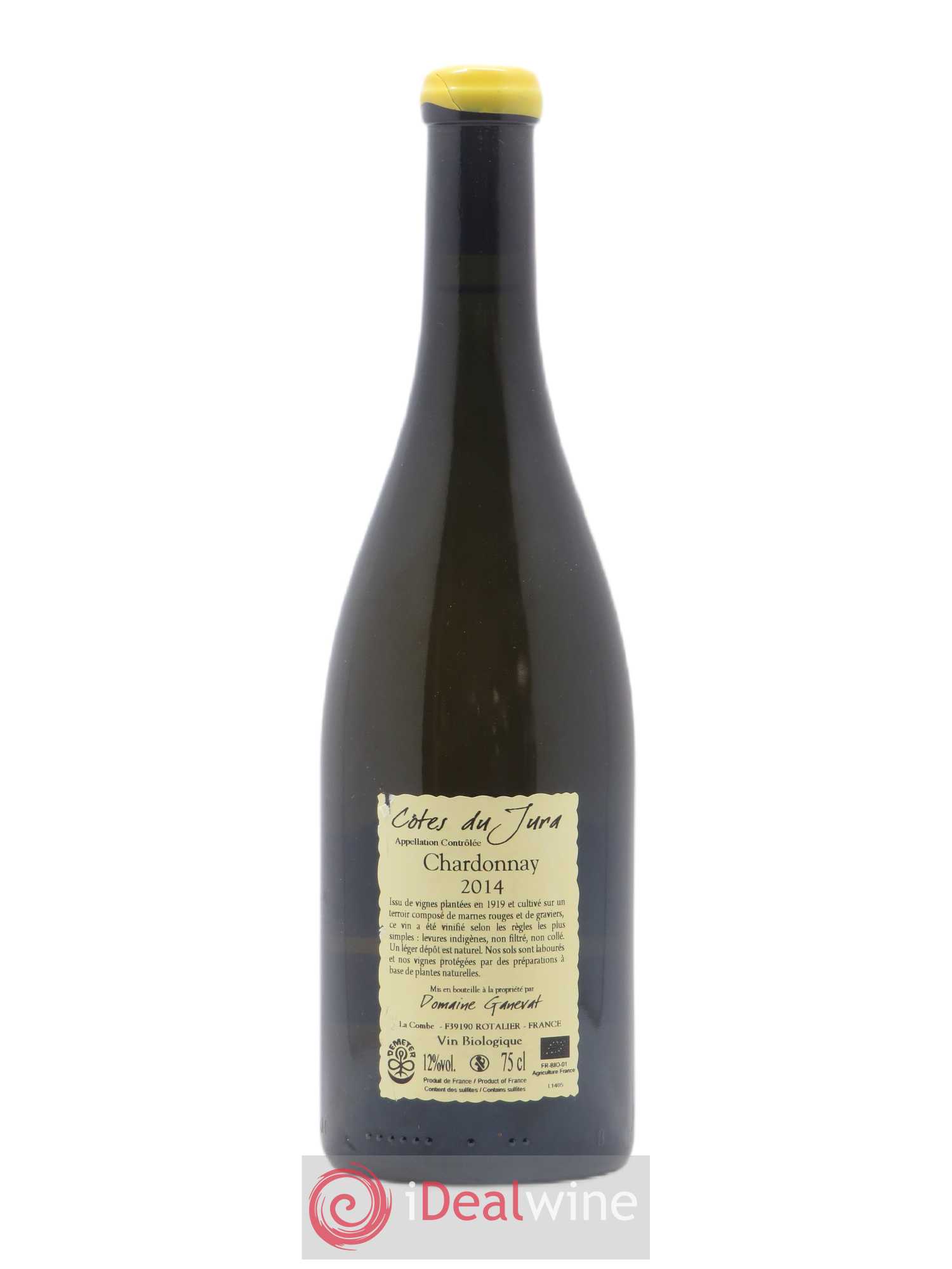Côtes du Jura Les Grands Teppes Vieilles Vignes Jean-François Ganevat (Domaine) 2014 - Lot de 1 bouteille - 1