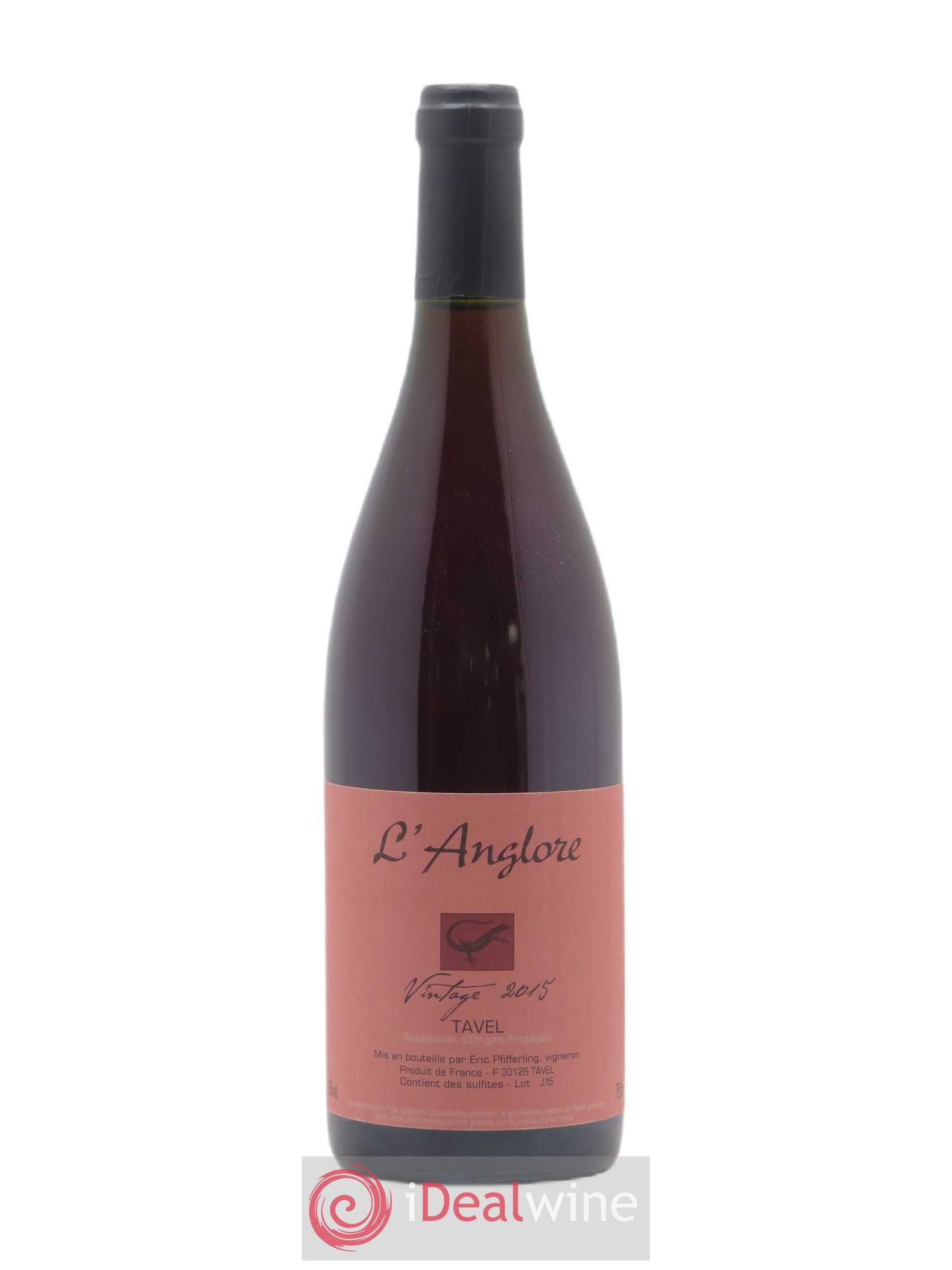 Tavel Vintage L'Anglore 2015 - Lot de 1 bouteille - 0