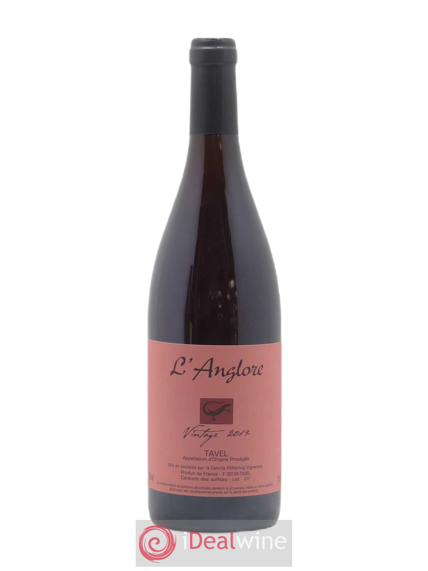 Tavel Vintage L'Anglore 2017 - Lot de 1 bouteille - 0