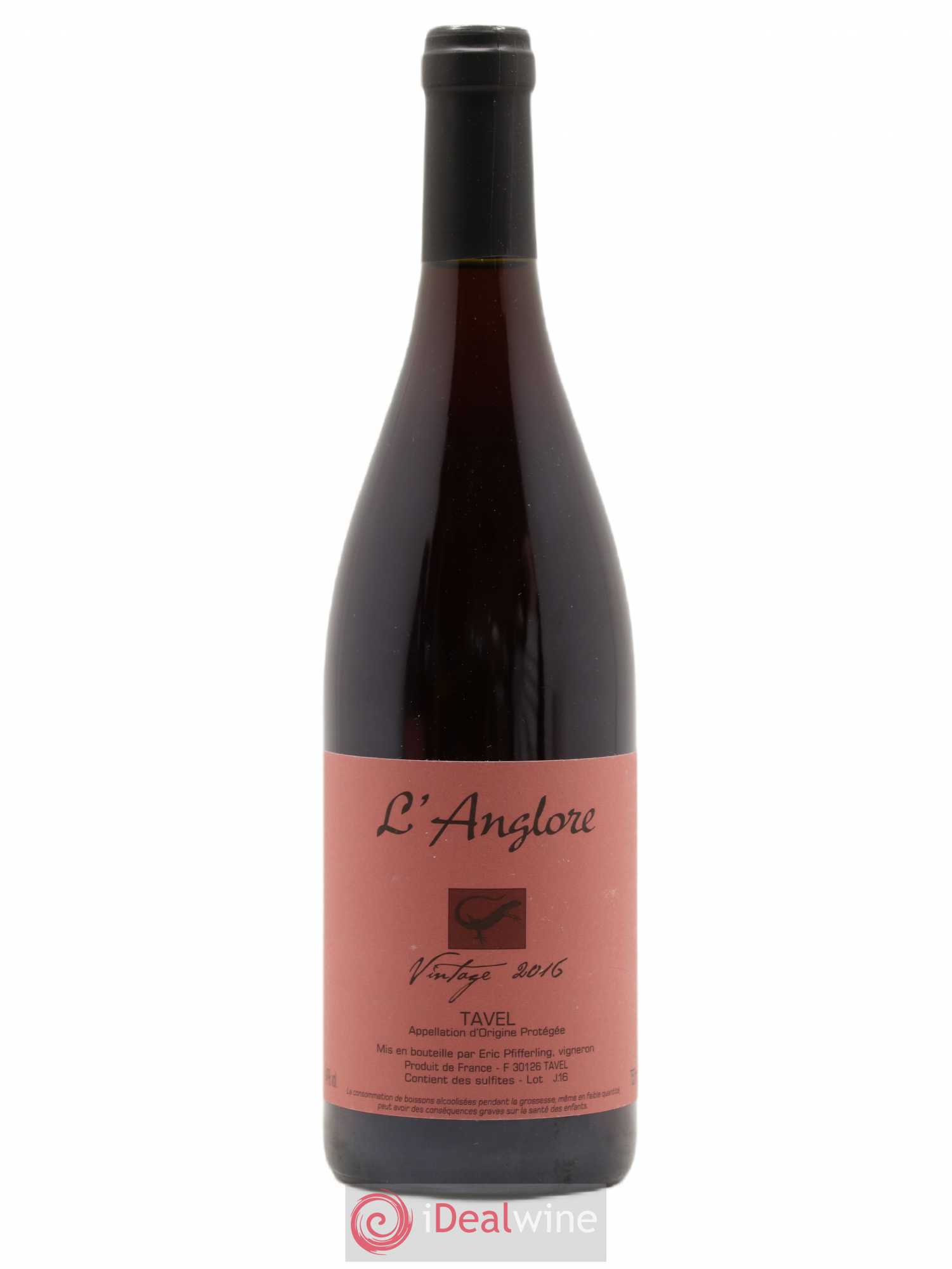 Tavel Vintage L'Anglore 2016 - Lot de 1 bouteille - 0