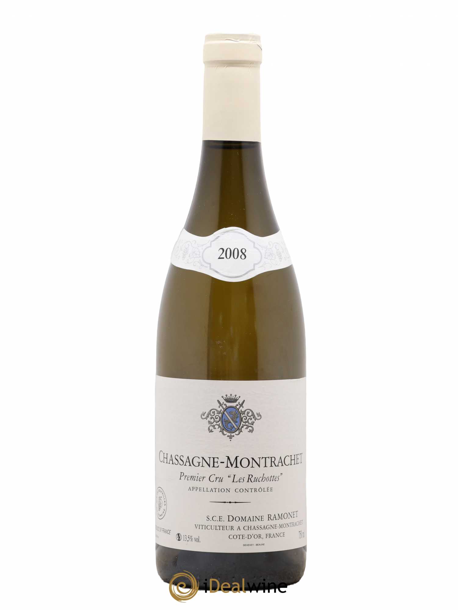 Chassagne-Montrachet 1er Cru Les Ruchottes Ramonet (Domaine) 2008 - Lot de 1 bouteille - 0