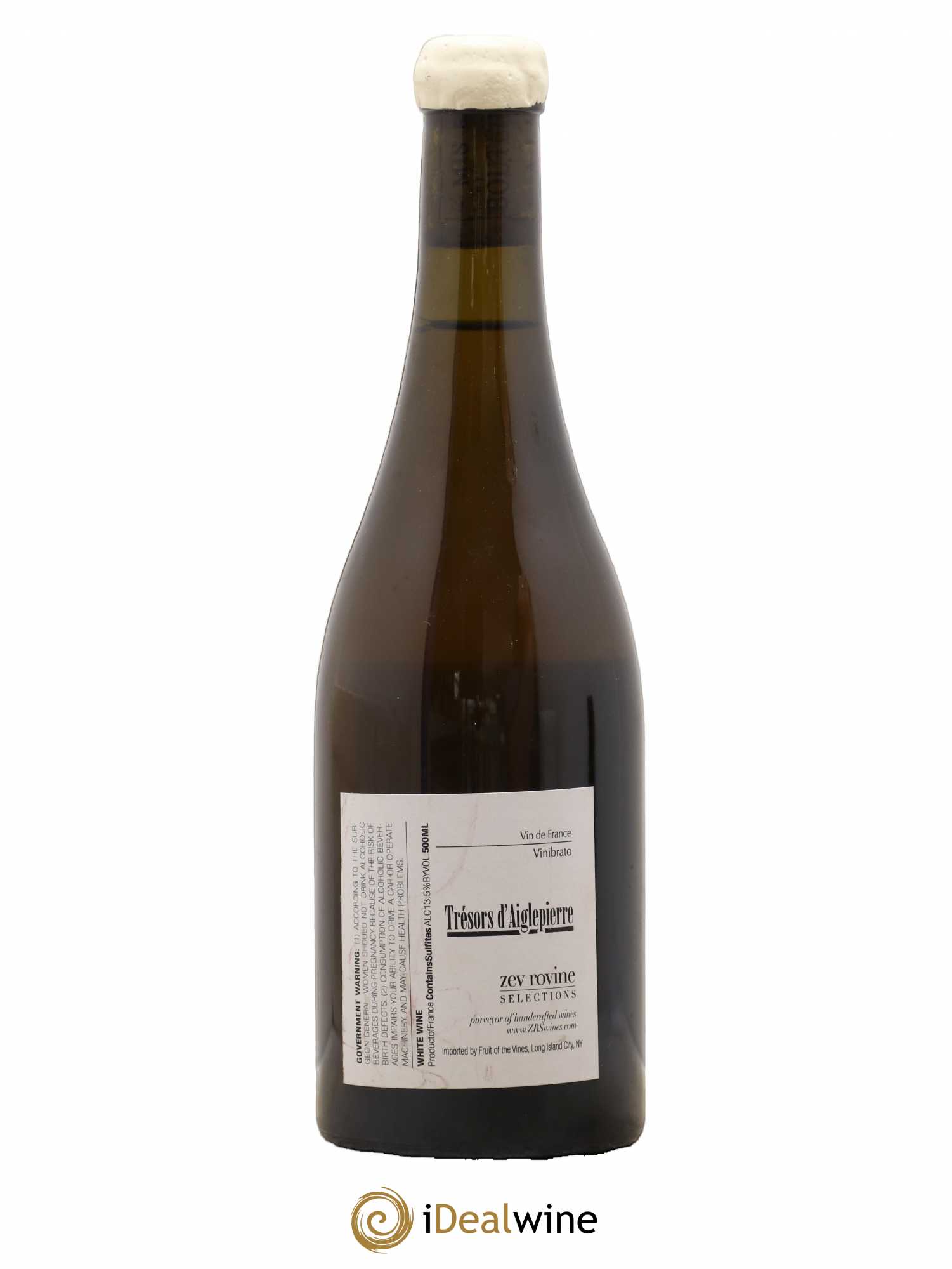Vin de France Trésor d'Aiglepierre Jean-Marc Brignot 50cl 2005 - Lot de 1 bouteille - 1