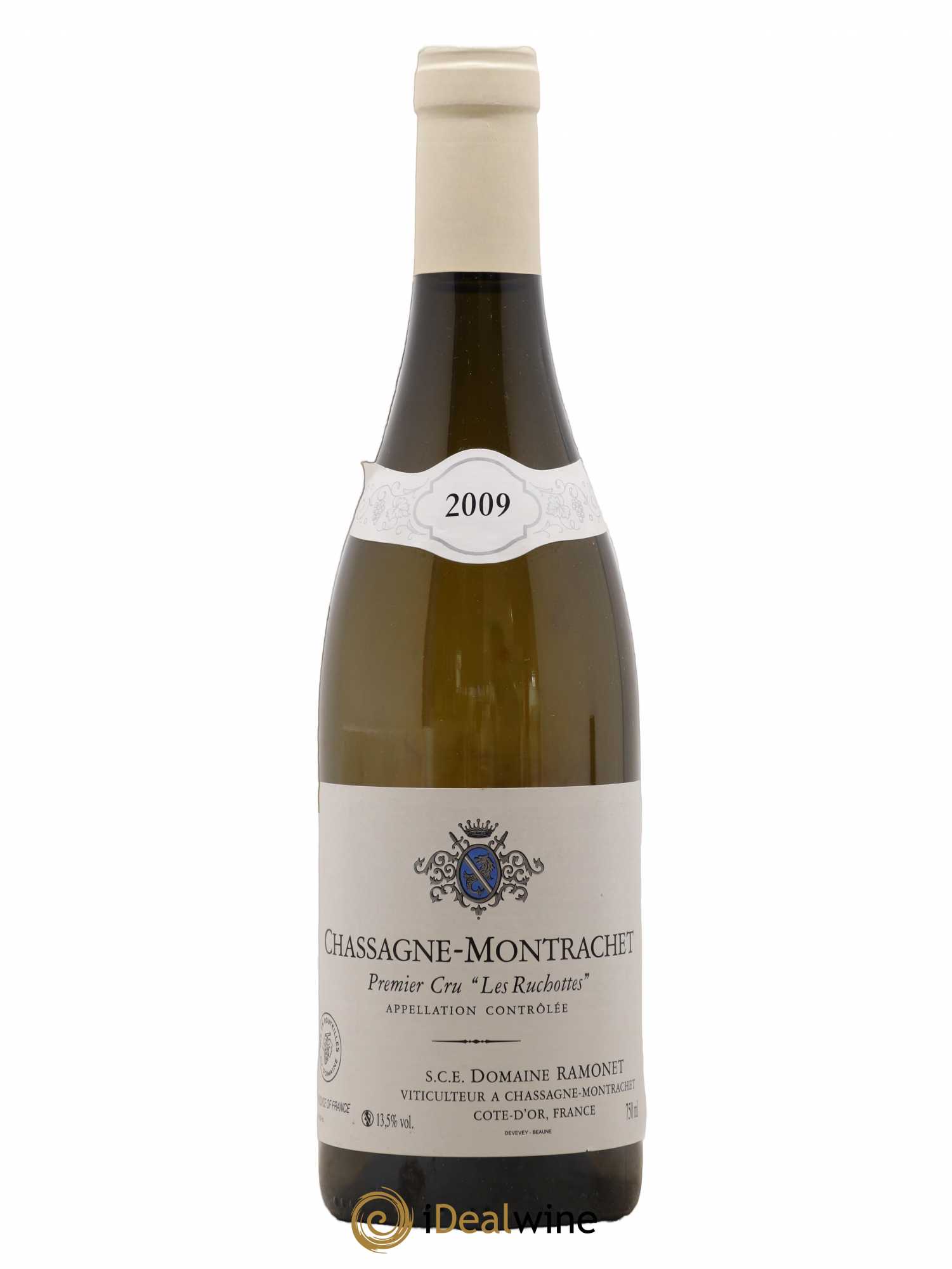 Chassagne-Montrachet 1er Cru Les Ruchottes Ramonet (Domaine) 2009 - Lot de 1 bouteille - 0