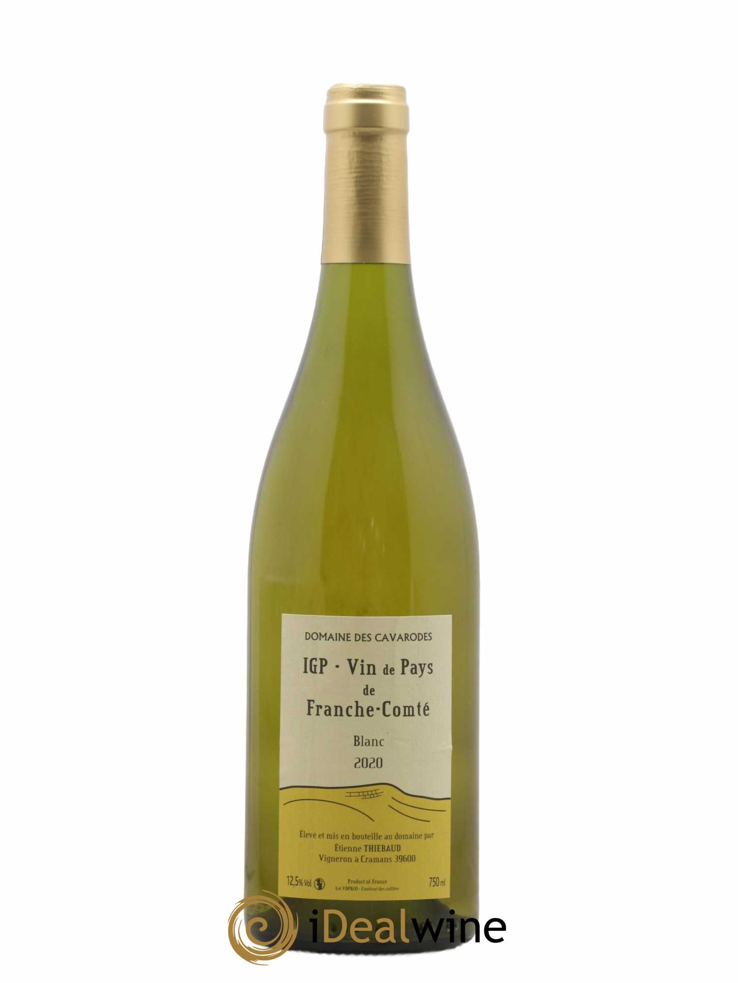 Franche-Comté Cavarodes (Domaine des) - Etienne Thiébaud 2020 - Lot de 1 bouteille - 0