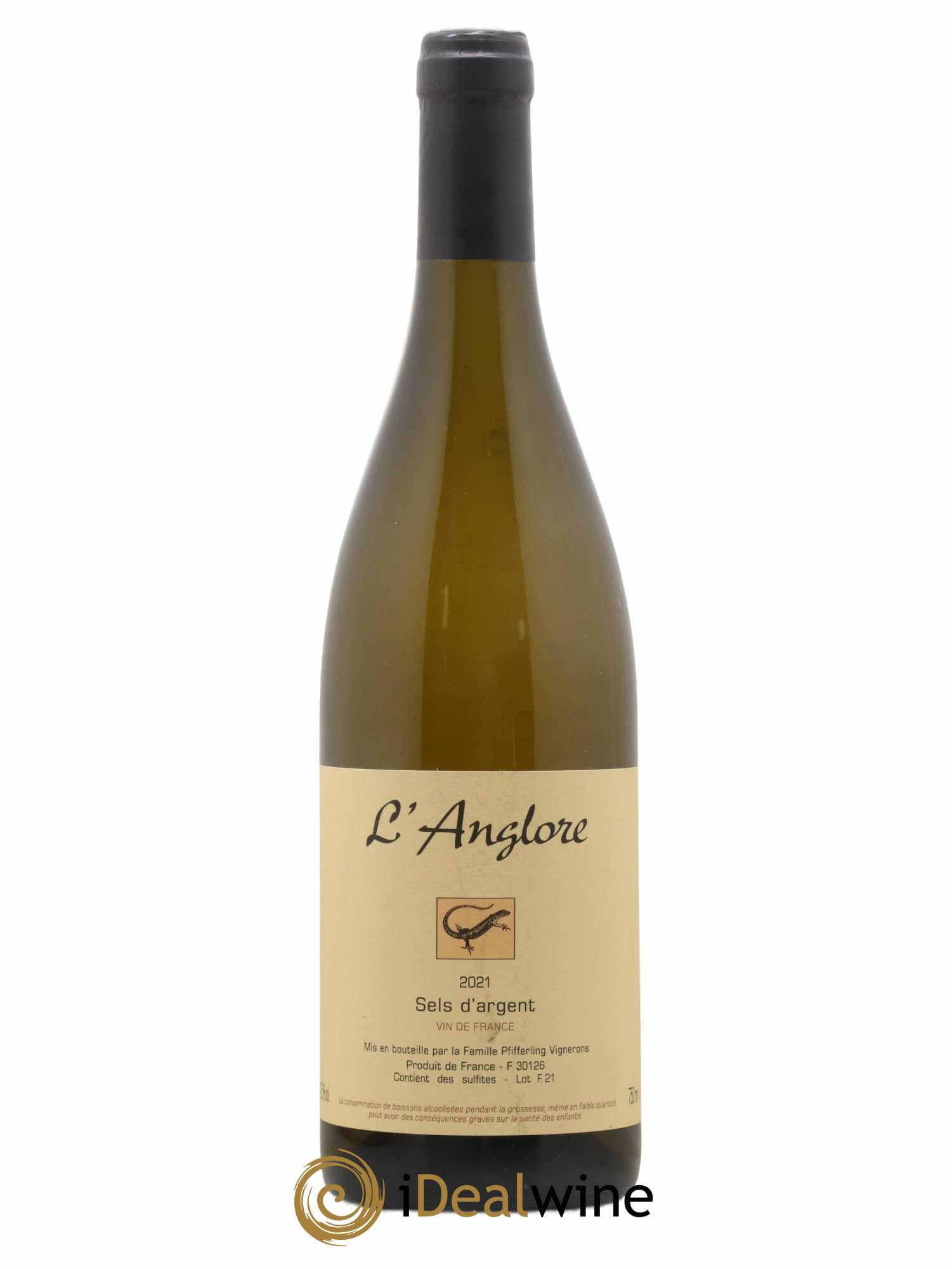 Vin de France Sels d'argent L'Anglore 2021 - Lot de 1 bouteille - 0