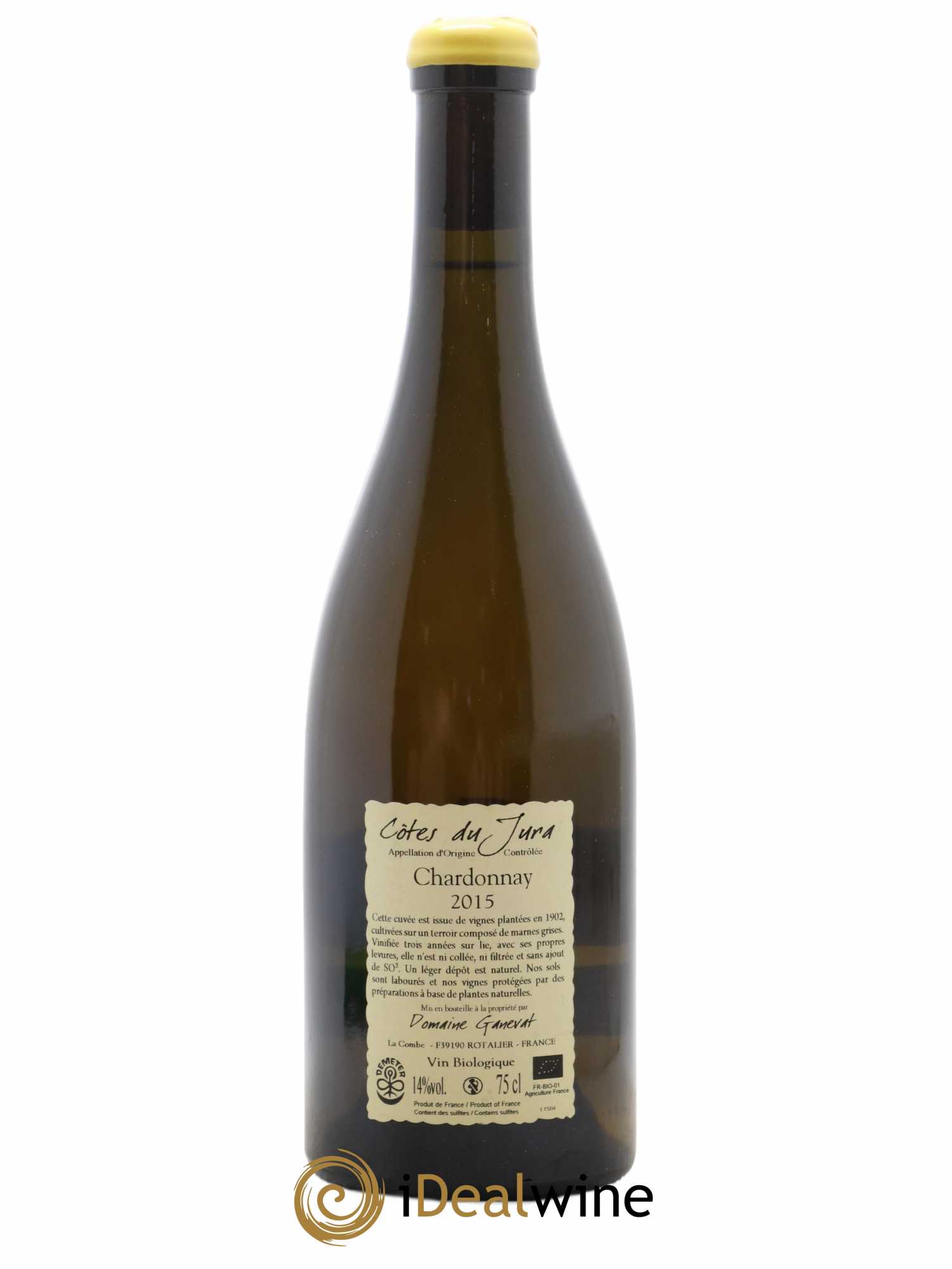 Côtes du Jura Les Chalasses Vieilles Vignes Jean-François Ganevat (Domaine) 2015 - Lot de 1 bouteille - 1