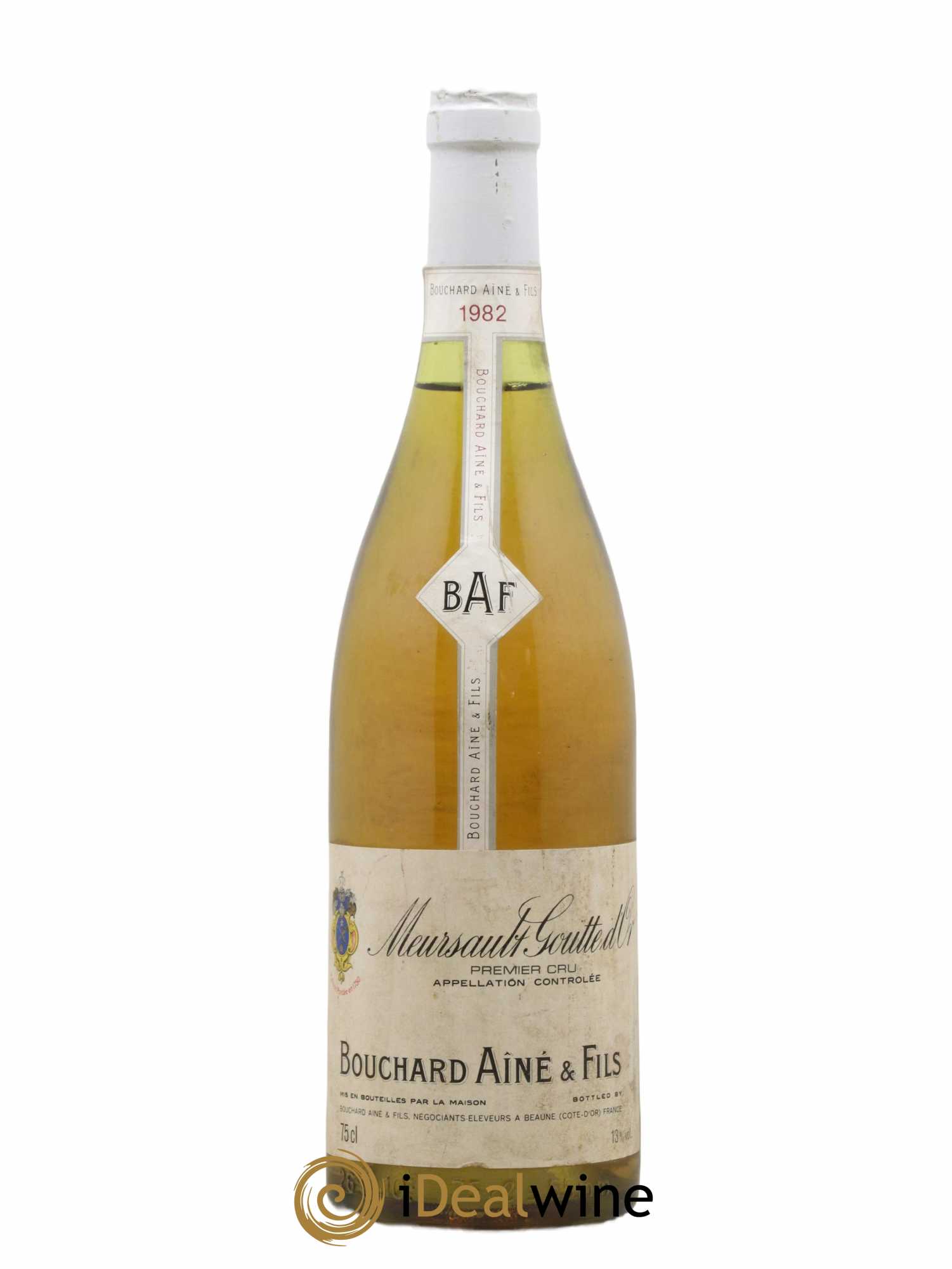 Meursault 1er Cru Goutte d'Or Bouchard Ainé & Fils 1982 - Lot de 1 bouteille - 0