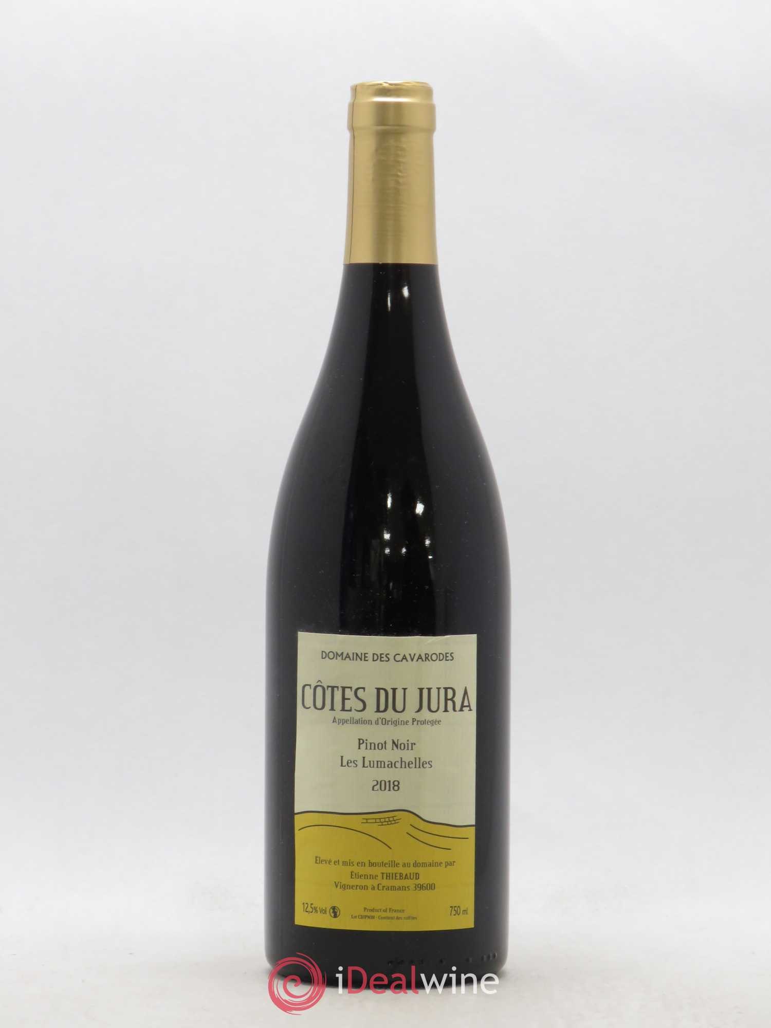 Côtes du Jura Pinot noir Les Lumachelles Domaine des Cavarodes 2018 - Posten von 1 Flasche - 0