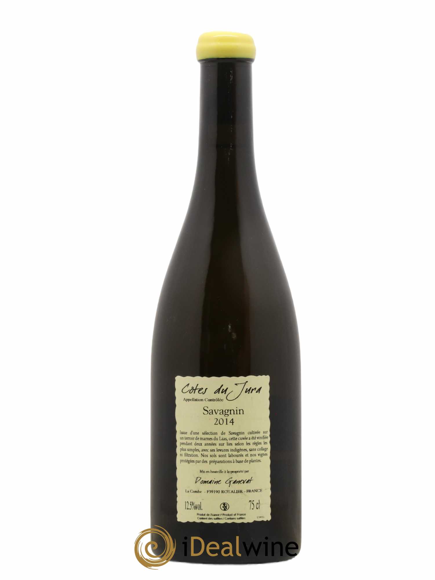Côtes du Jura Sous la Roche Jean-François Ganevat (Domaine) 2014 - Lot de 1 bouteille - 1