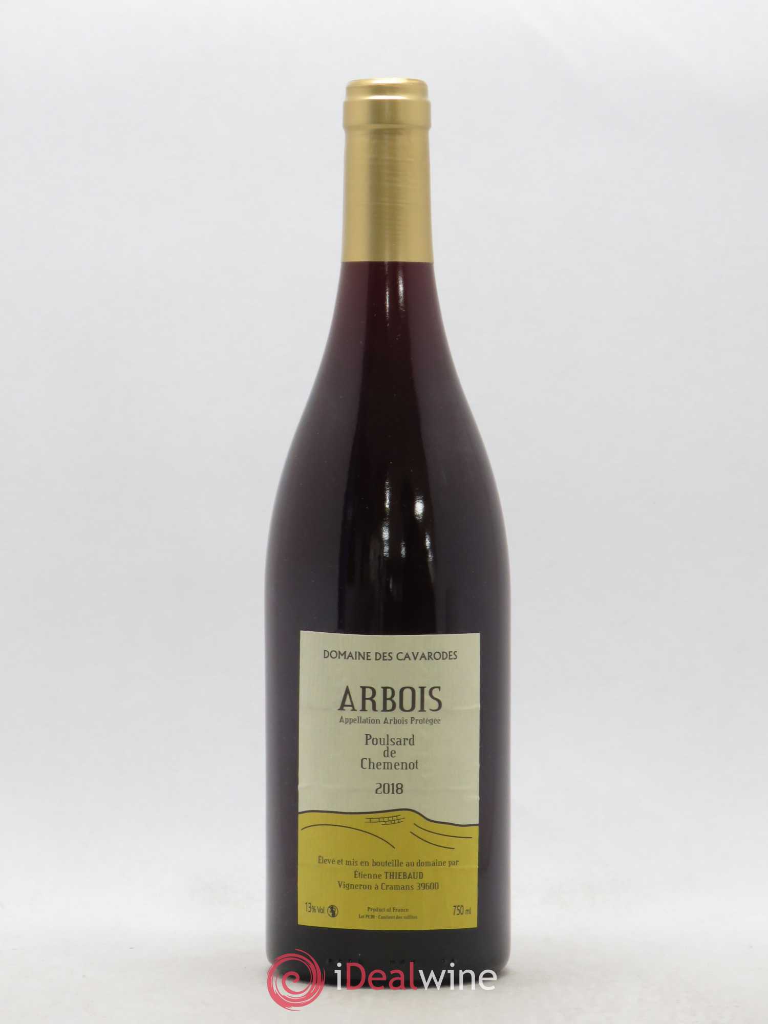 Arbois Poulsard de Chemenot Domaine des Cavarodes 2018 - Posten von 1 Flasche - 0