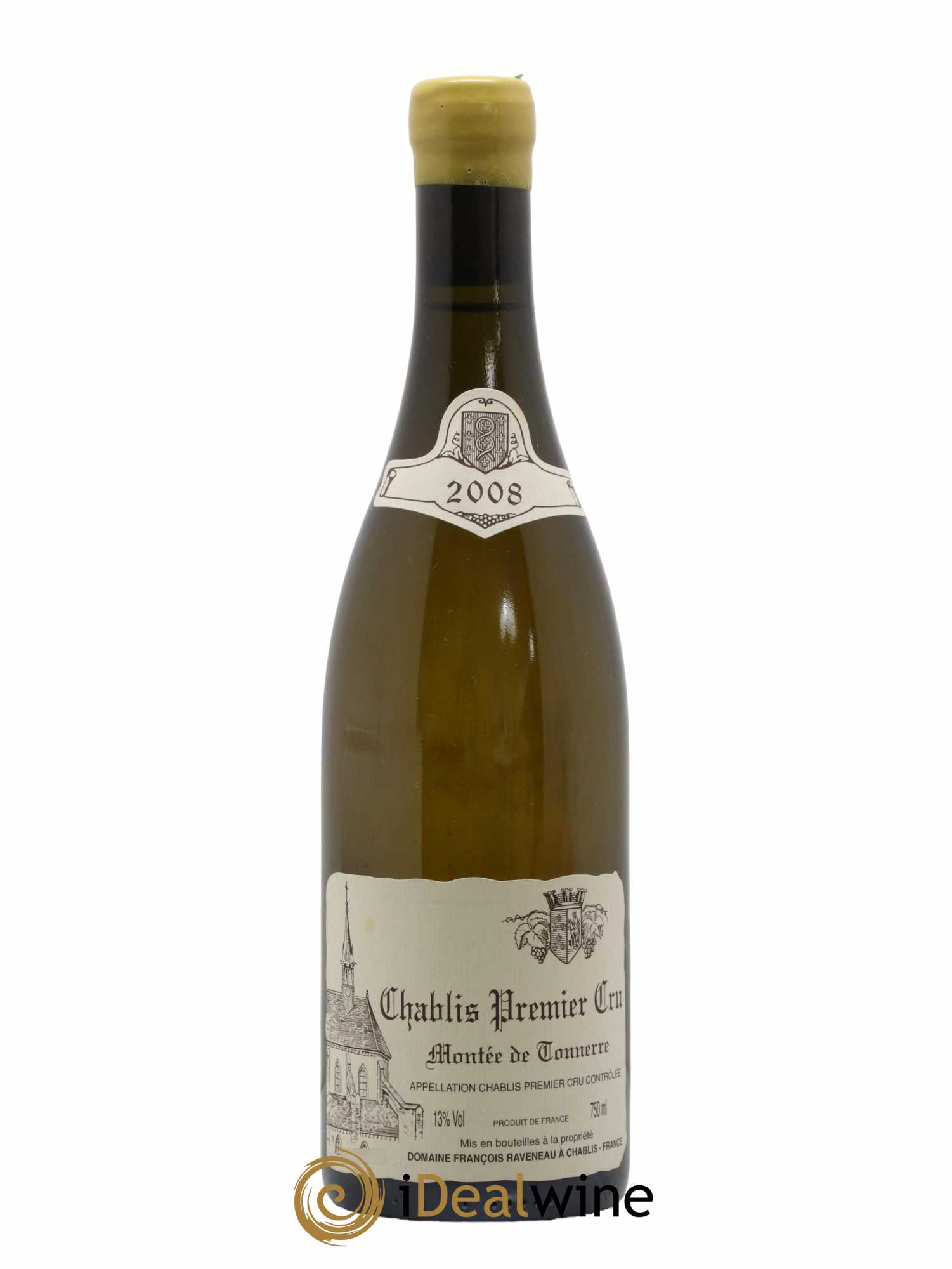 Chablis 1er Cru Montée de Tonnerre Raveneau (Domaine) 2008 - Lot de 1 bouteille - 0