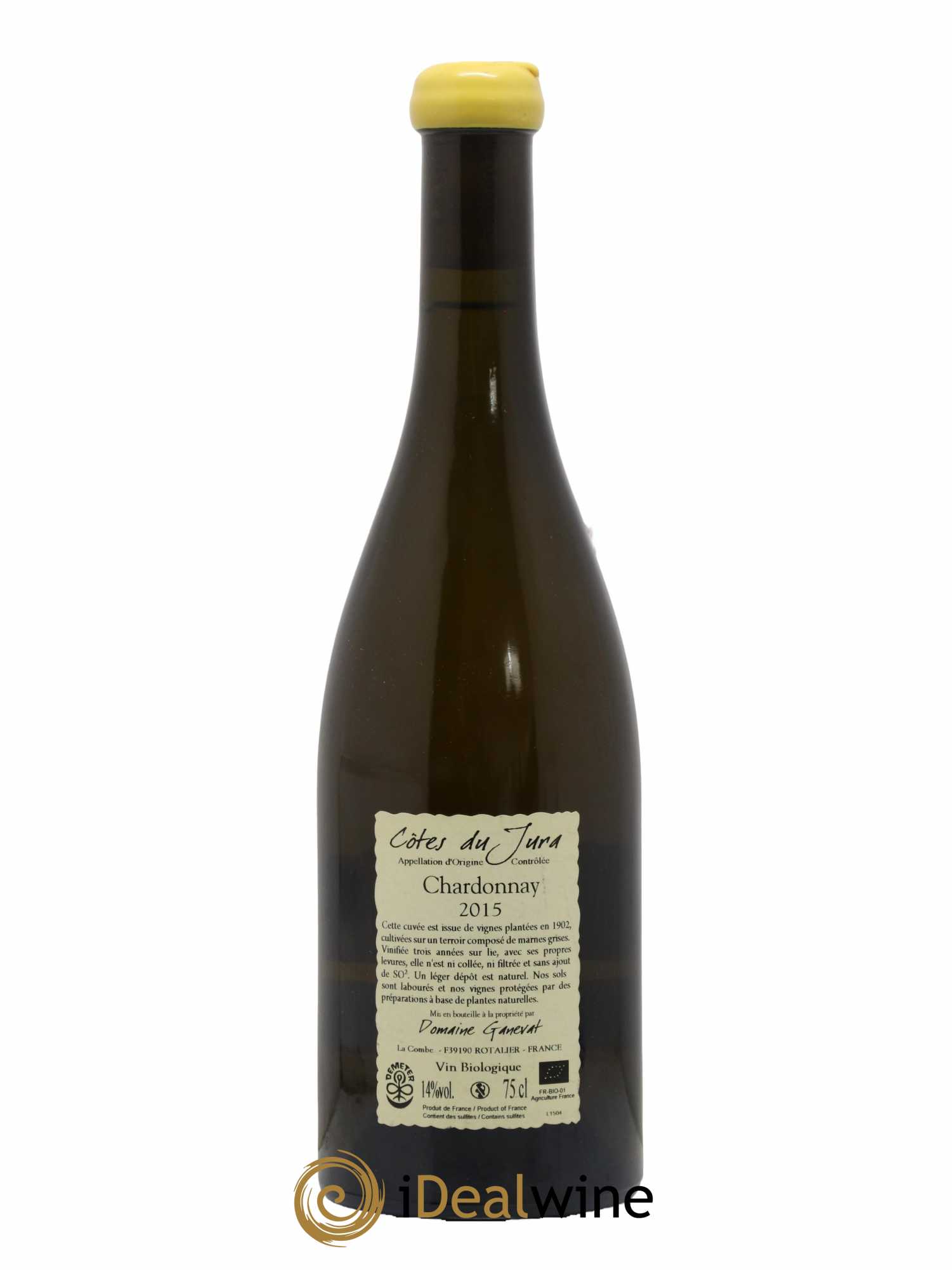 Côtes du Jura Les Chalasses Vieilles Vignes Jean-François Ganevat (Domaine) 2015 - Lot de 1 bouteille - 1