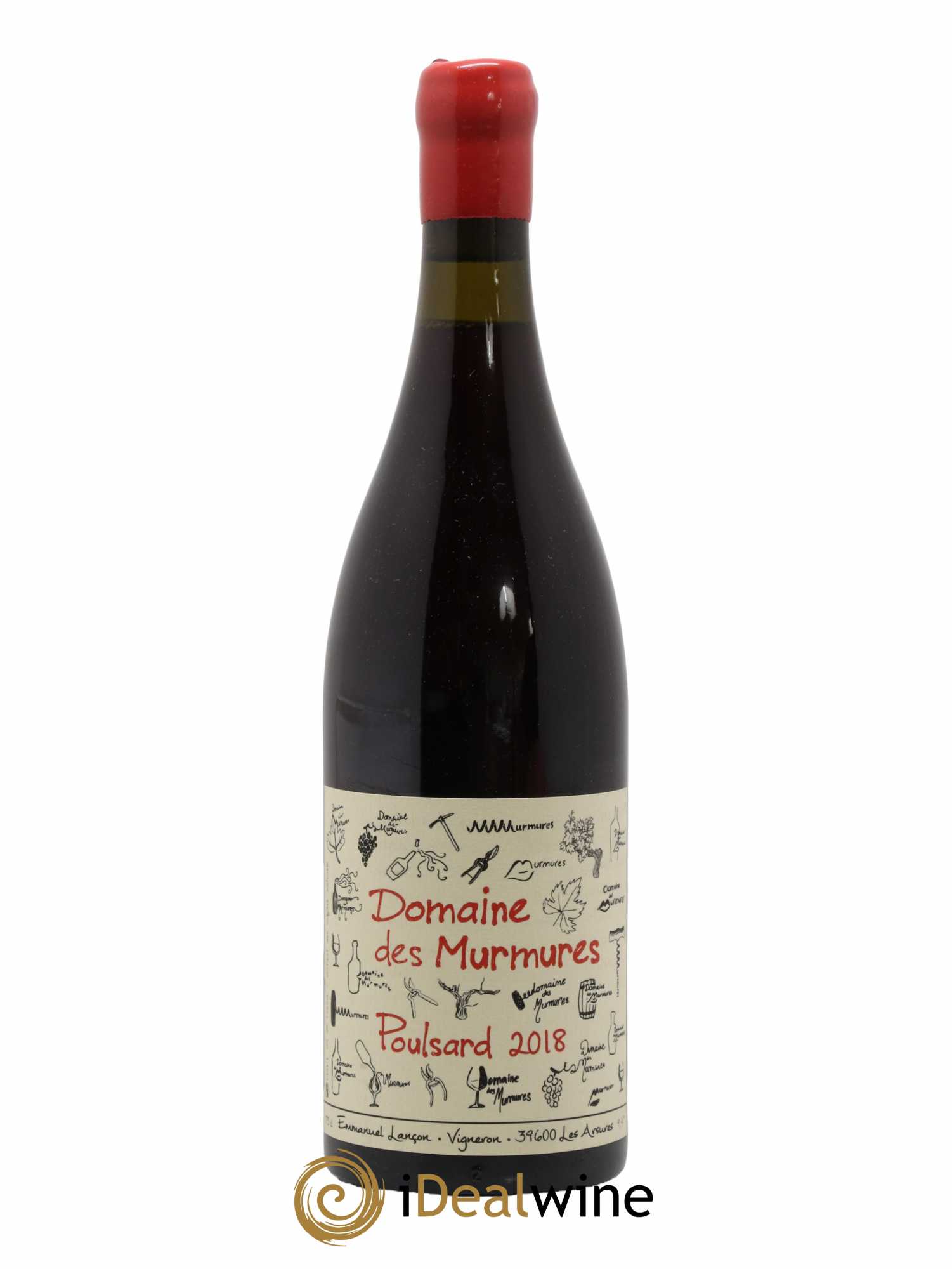 Vin de France Poulsard Murmures (Domaine des) - Emmanuel Lançon 2018 - Lot de 1 bouteille - 0