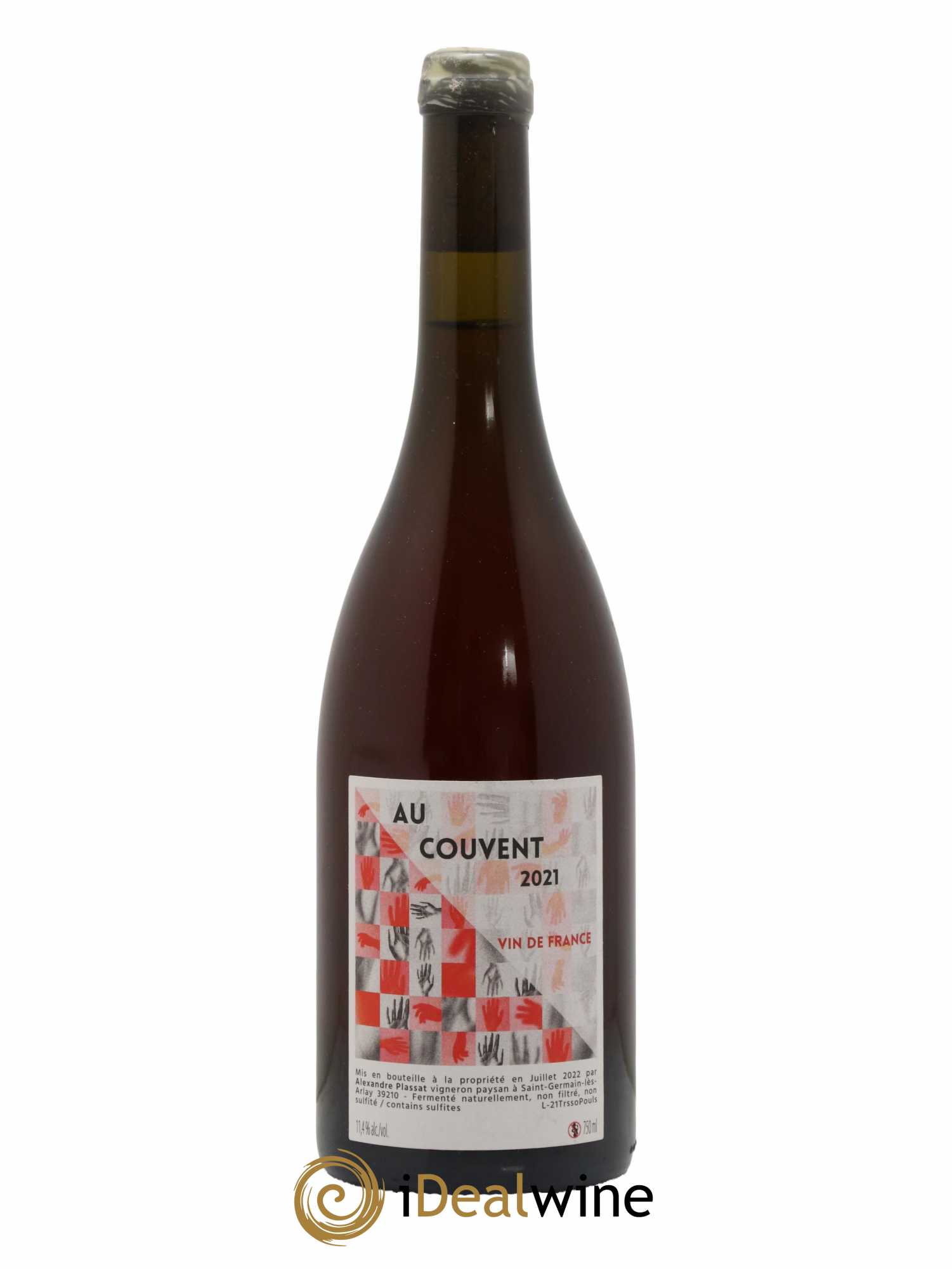 Vin de France Au Couvent Alexandre Plassat 2021 - Lot de 1 bouteille - 0