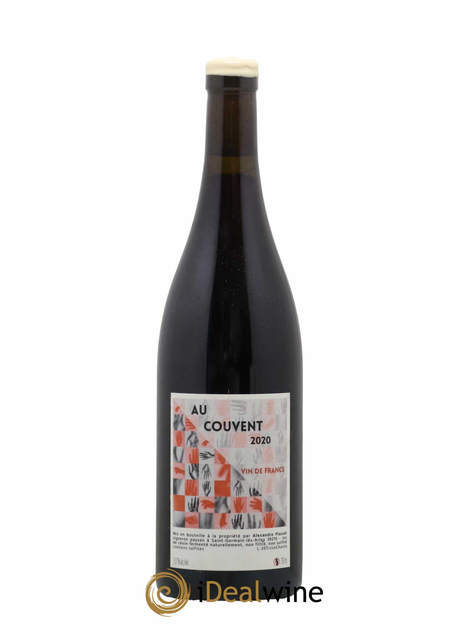 Vin de France Au Couvent Alexandre Plassat 2020 - Lot de 1 bouteille - 0