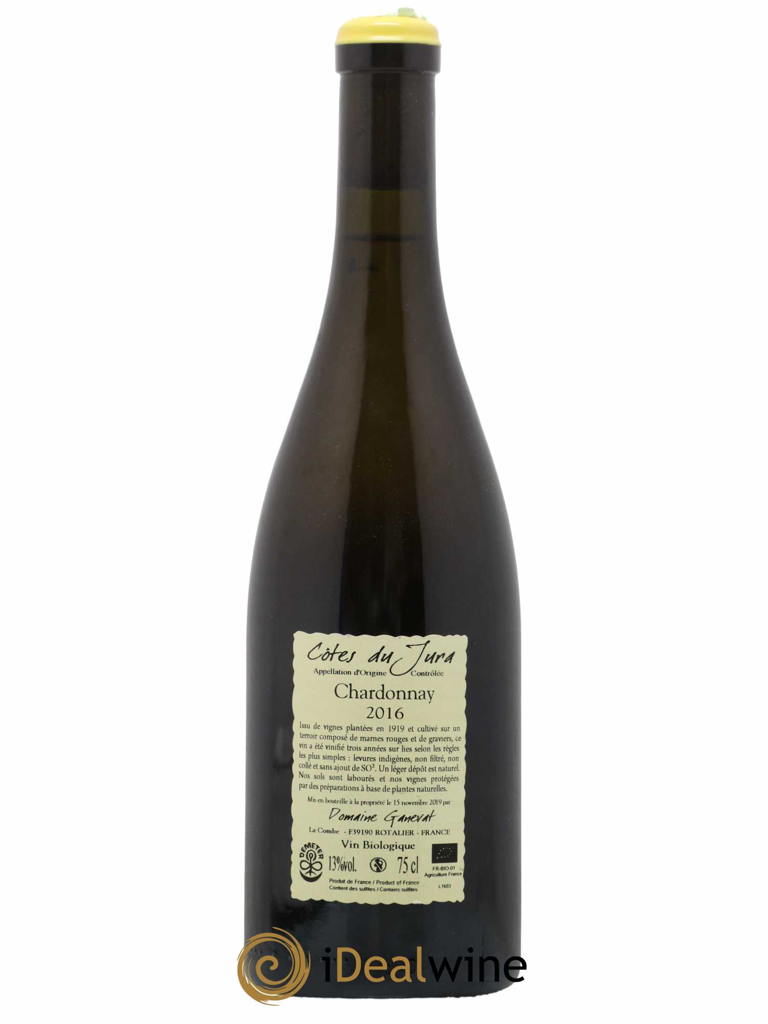 Côtes du Jura Les Grands Teppes Vieilles Vignes Jean-François Ganevat (Domaine) 2016 - Lot de 1 bouteille - 1