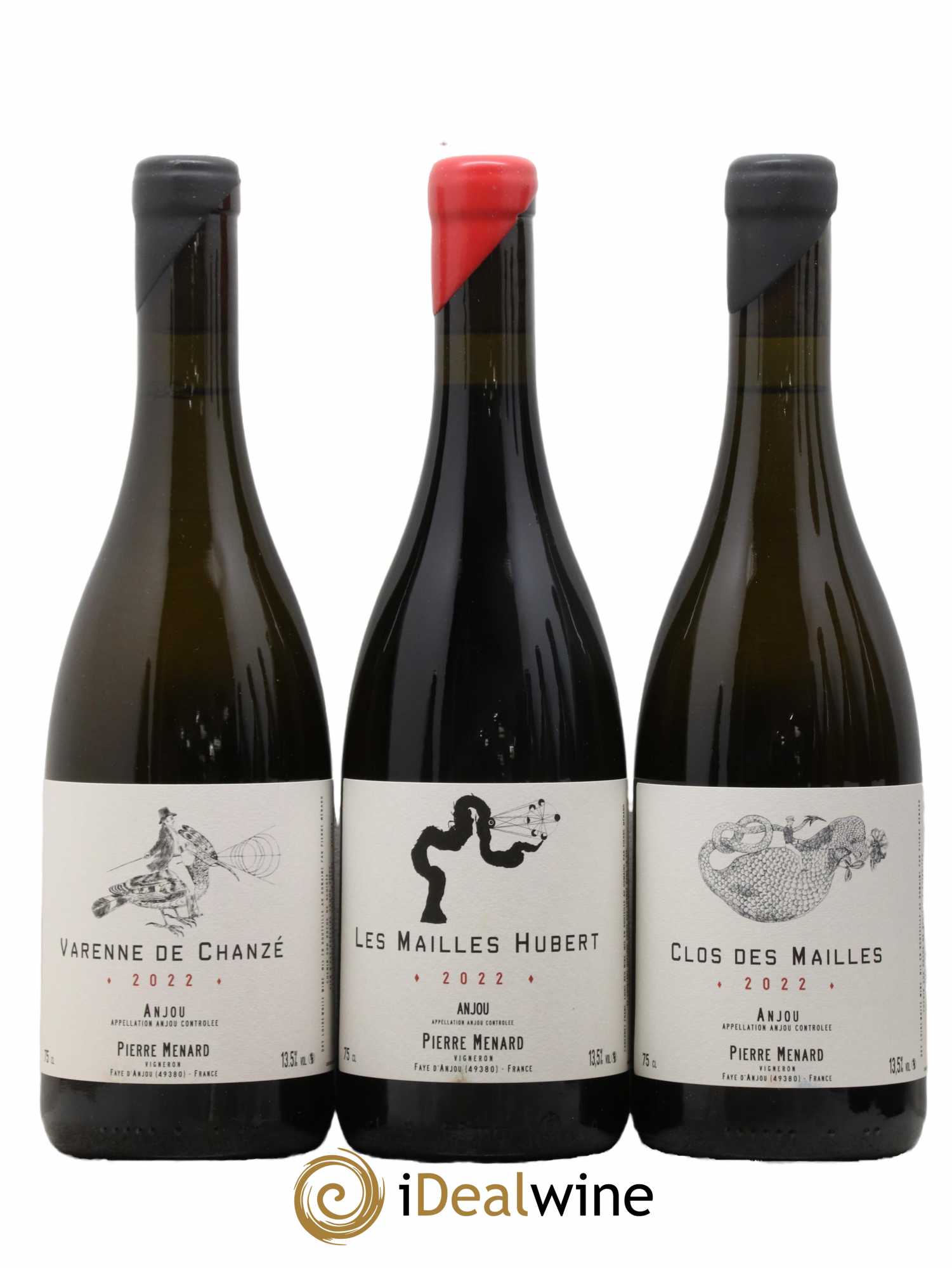 Coffret Lumière Blanche 2022 Pierre Ménard 2022 - Lot of 8 bottles - 1