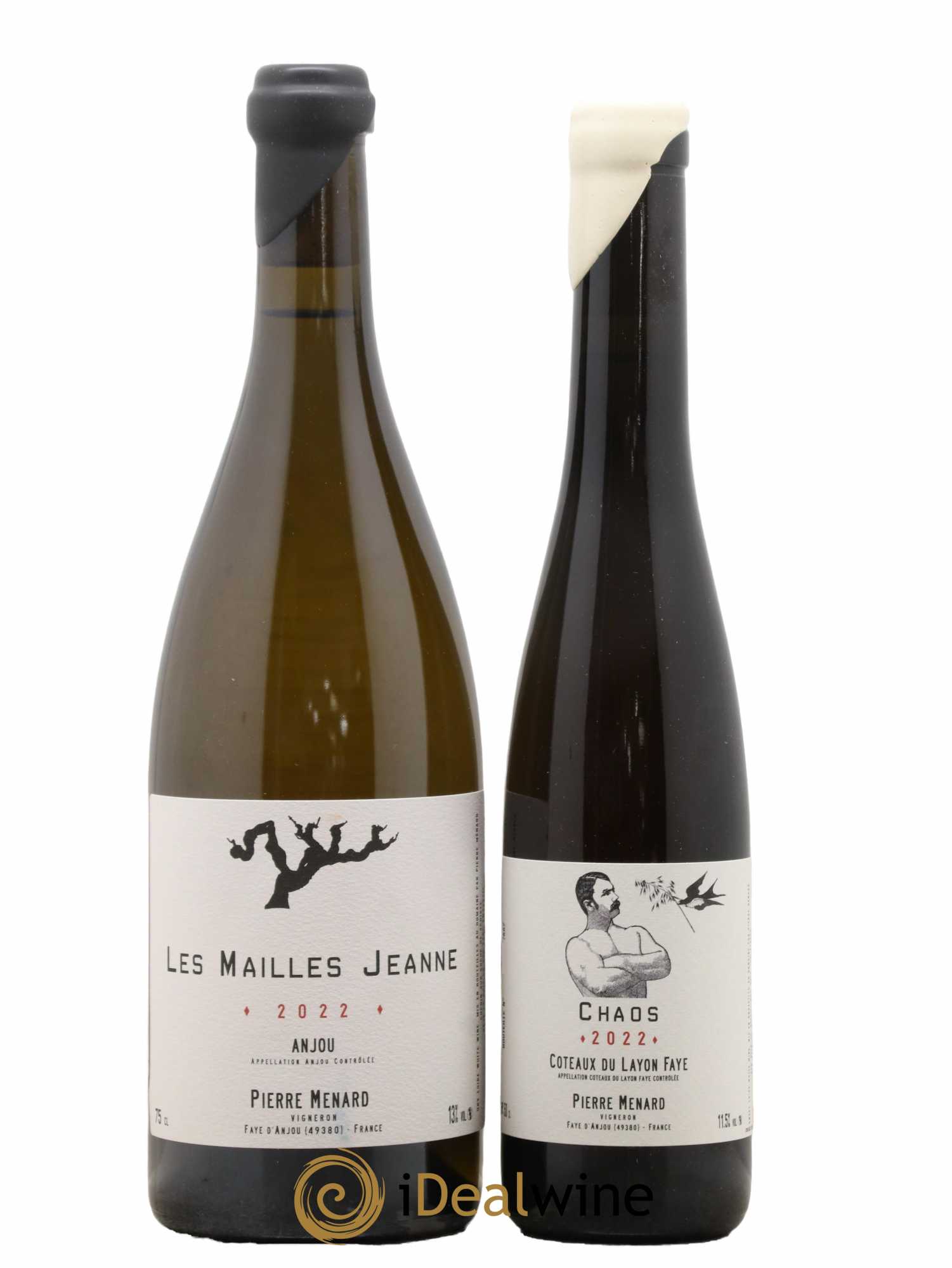 Coffret Lumière Blanche 2022 Pierre Ménard 2022 - Lot of 8 bottles - 3