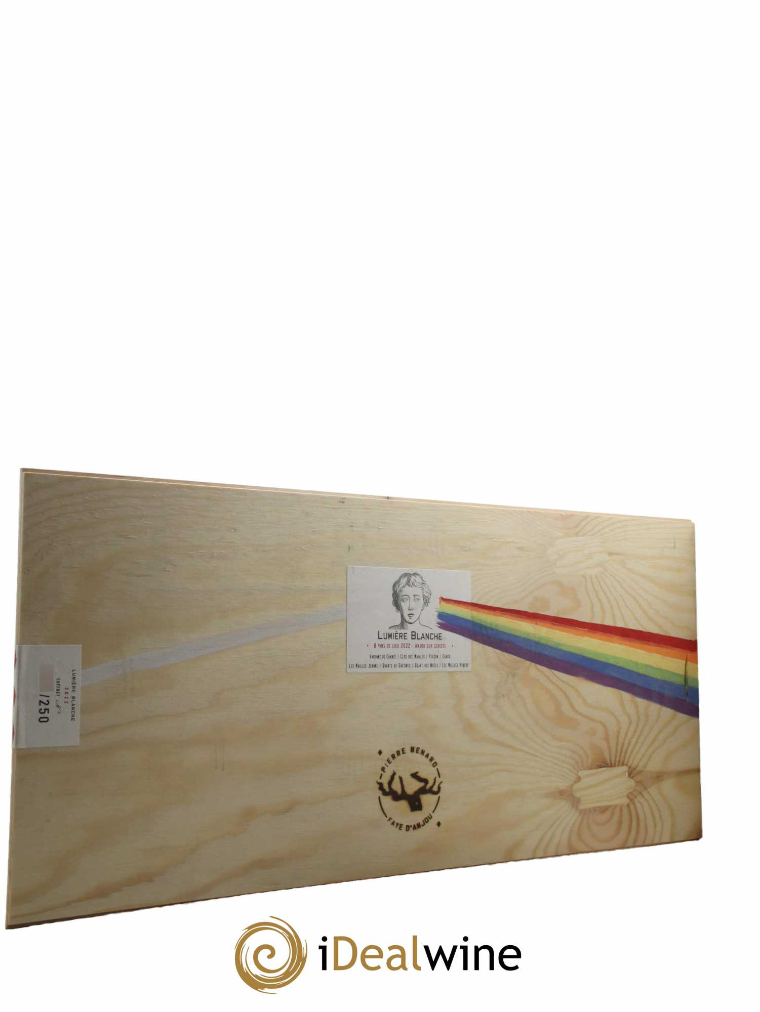 Coffret Lumière Blanche 2022 Pierre Ménard 2022 - Lot of 8 bottles - 4