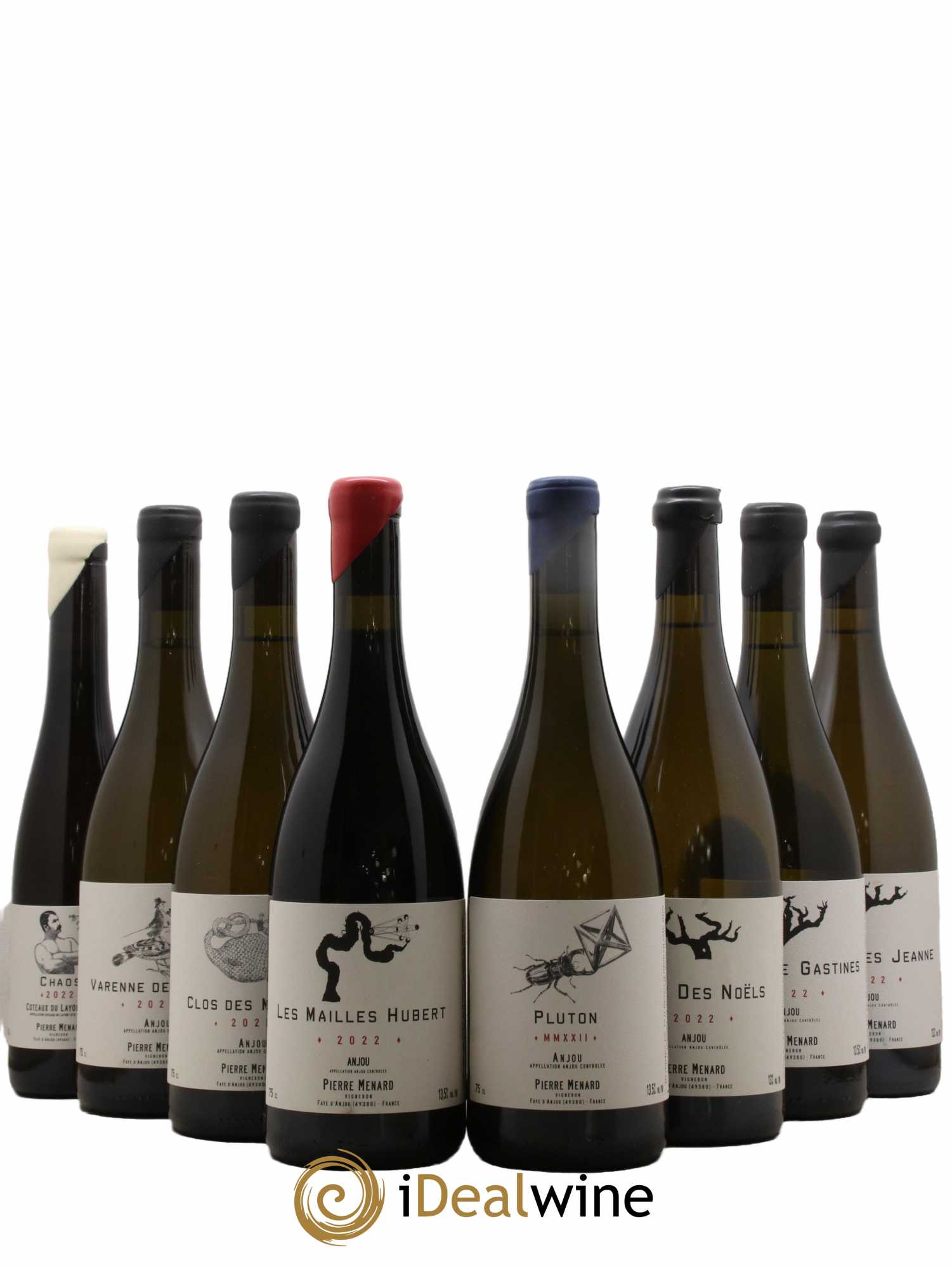 Coffret Lumière Blanche 2022 Pierre Ménard 2022 - Lot of 8 bottles - 0