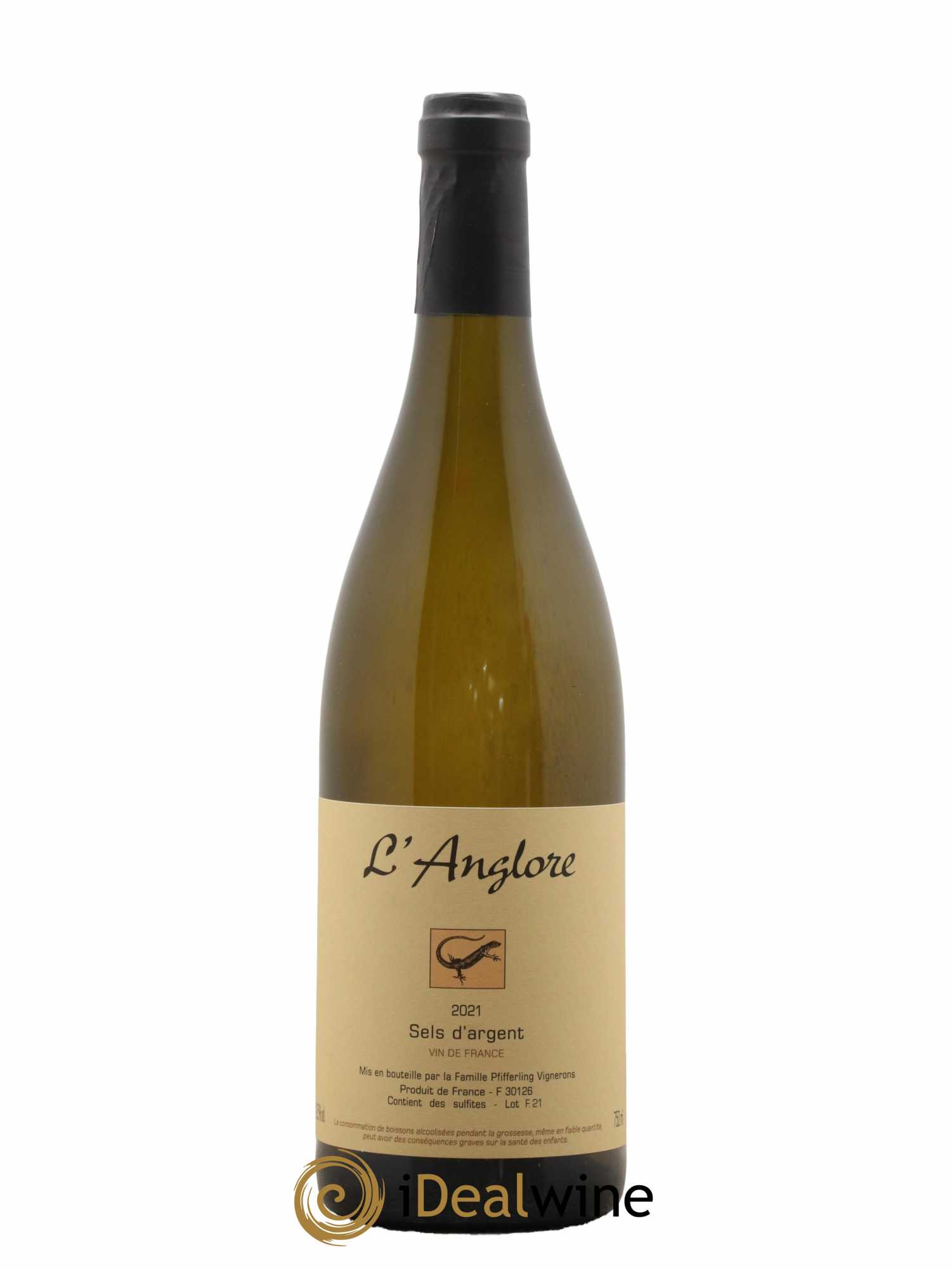 Vin de France Sels d'argent L'Anglore 2021 - Lot de 1 bouteille - 0
