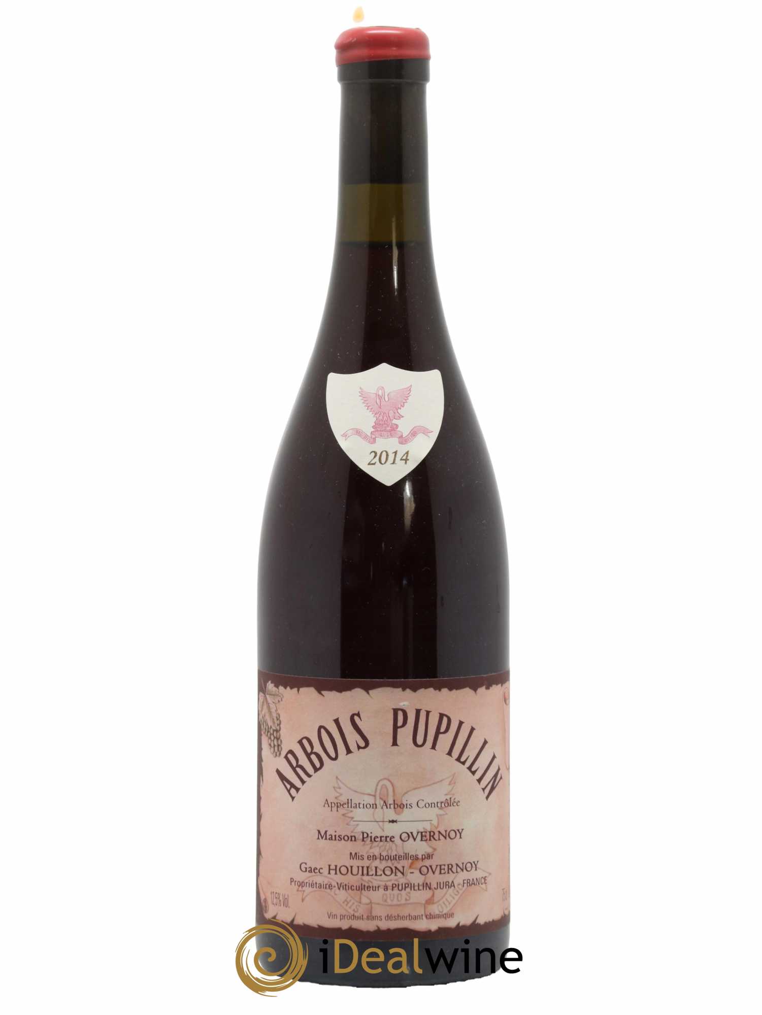 Arbois-Pupillin Poulsard (cire rouge) Overnoy-Houillon (Domaine) 2014 - Lot de 1 bouteille - 0