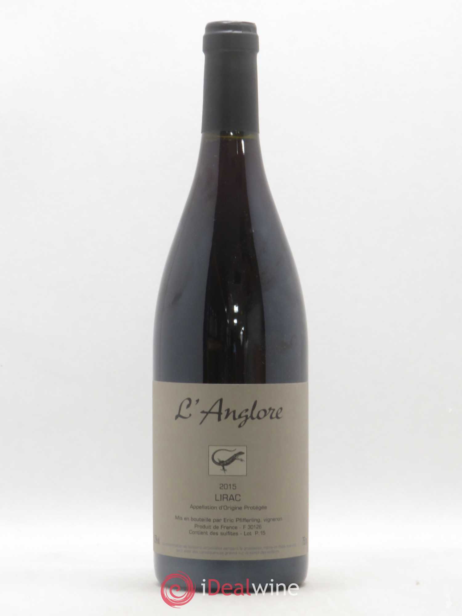 Lirac L'Anglore 2015 - Lot de 1 bouteille - 0