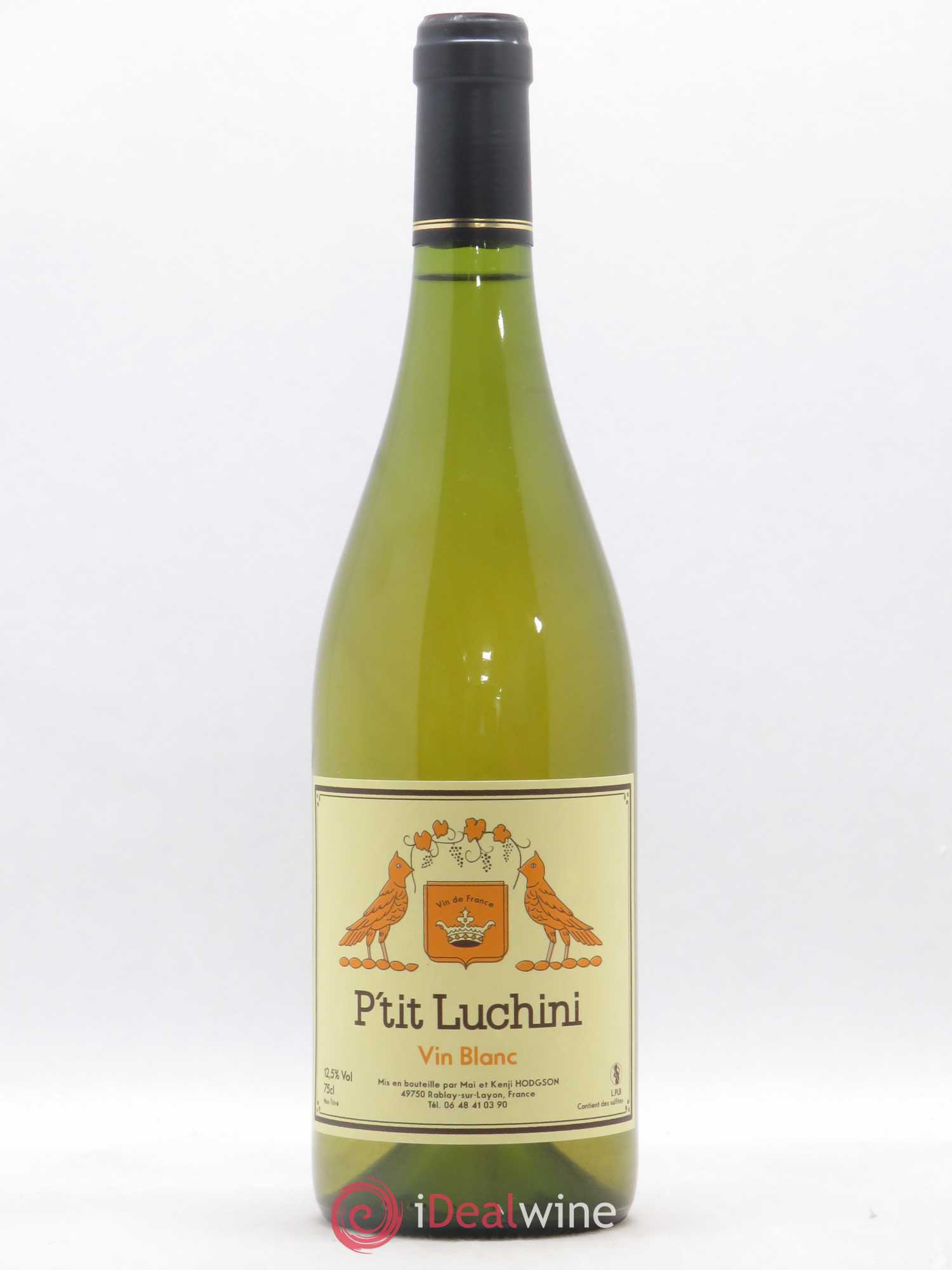 Vin de France P'tit Luchini Chenin Sec Mai & Kenji Hodgson 2015 - Posten von 1 Flasche - 0