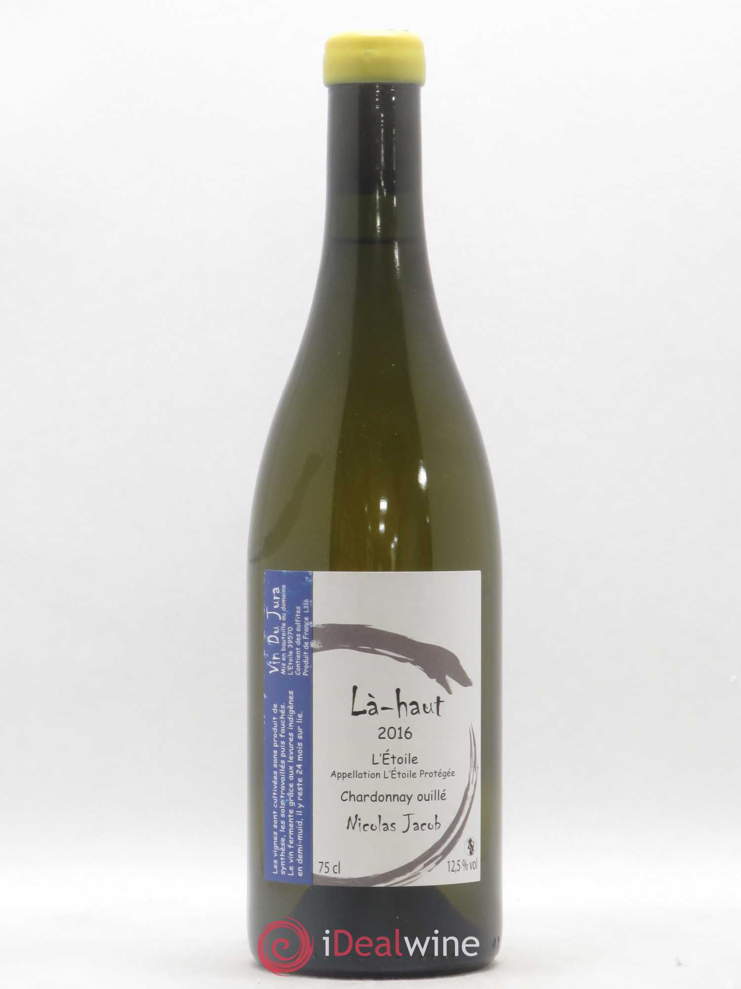 L'Etoile Chardonnay Ouillé Là Haut Nicolas Jacob 2016 - Posten von 1 Flasche - 0