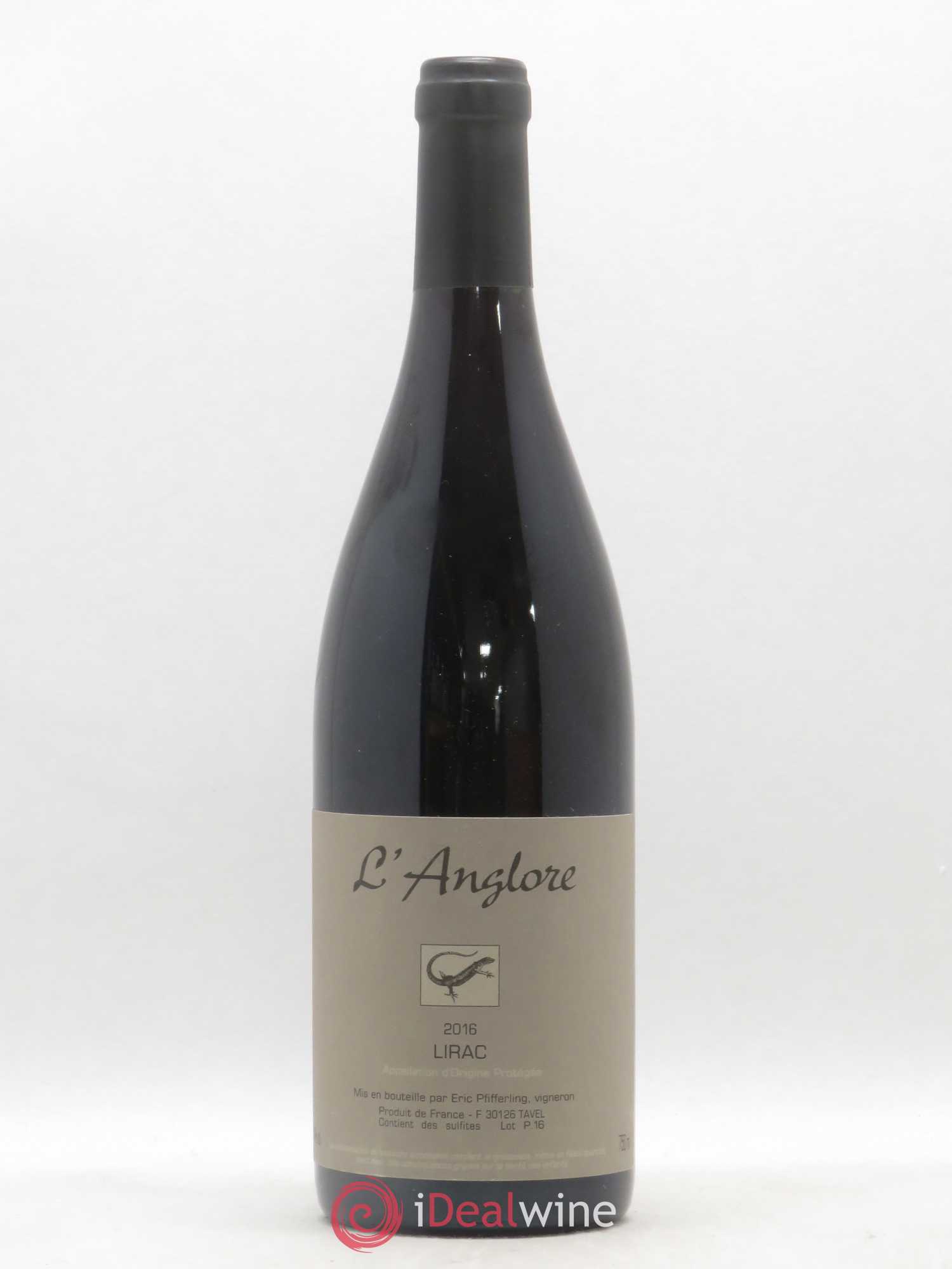 Lirac L'Anglore 2016 - Lot de 1 bouteille - 0