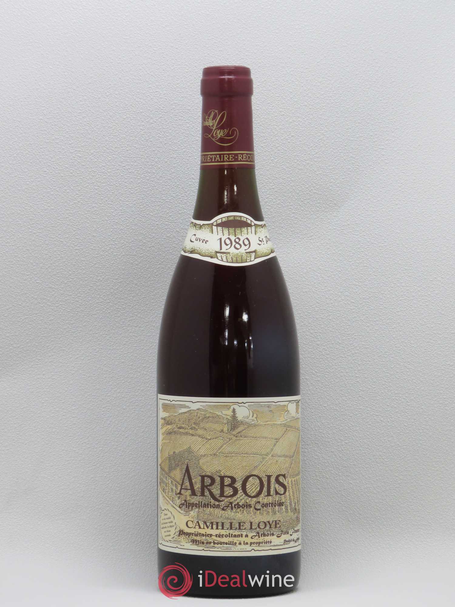 Arbois Trousseau Saint Paul Camille Loye 1989 - Posten von 1 Flasche - 0