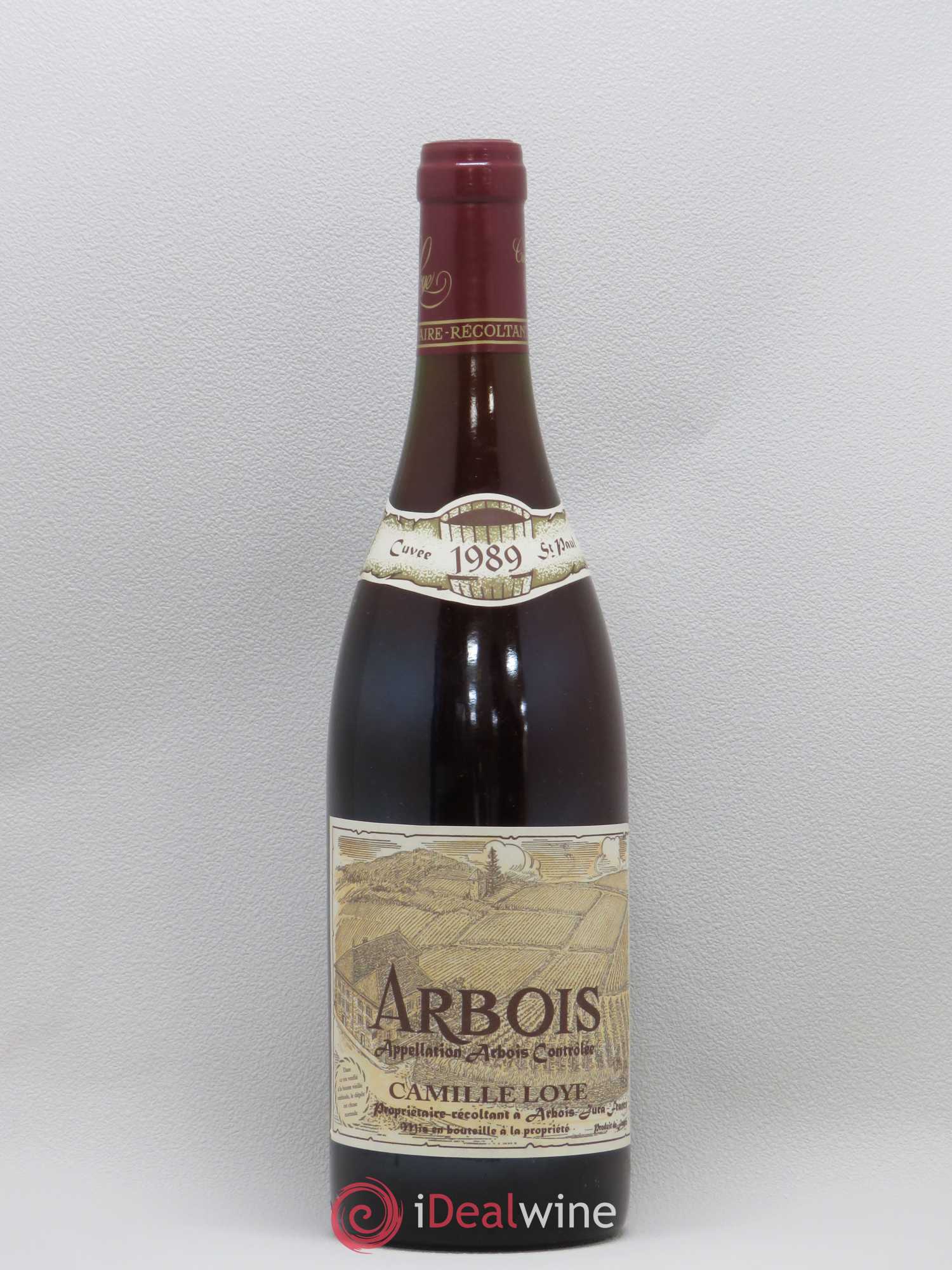 Arbois Trousseau Saint Paul Camille Loye 1989 - Posten von 1 Flasche - 0