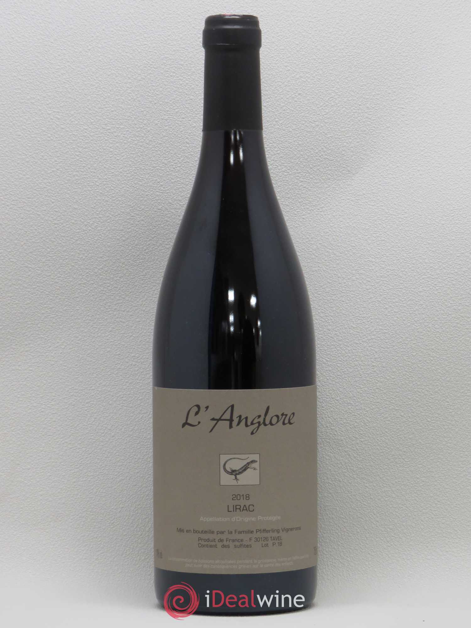 Lirac L'Anglore 2018 - Posten von 1 Flasche - 0