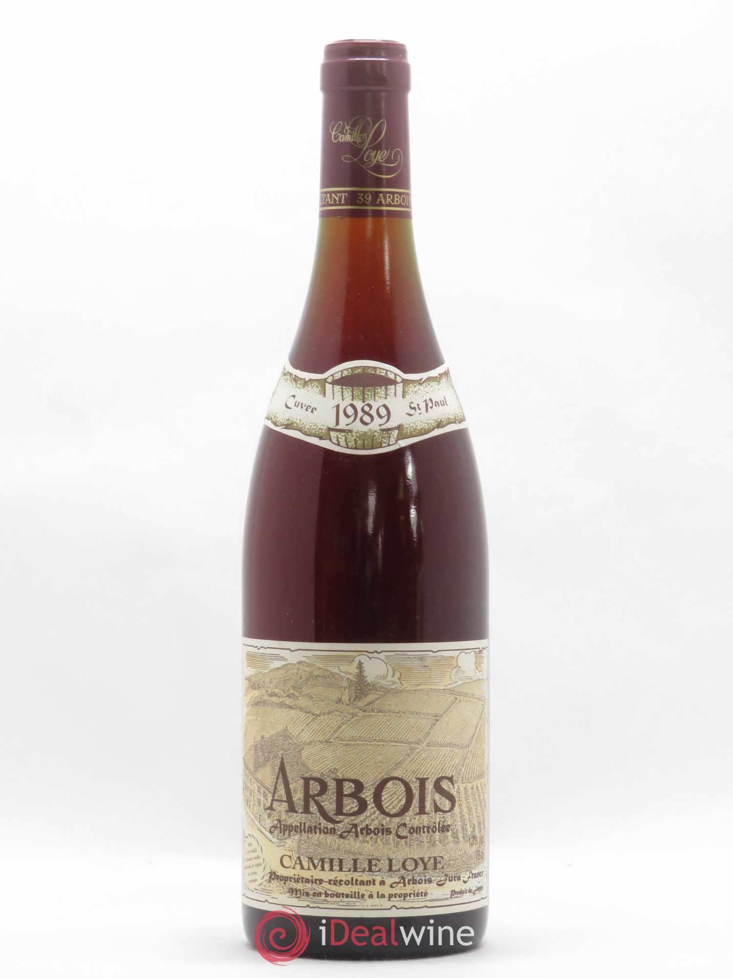 Arbois Camille Loye Cuvée Saint-Paul 1989 - Posten von 1 Flasche - 0