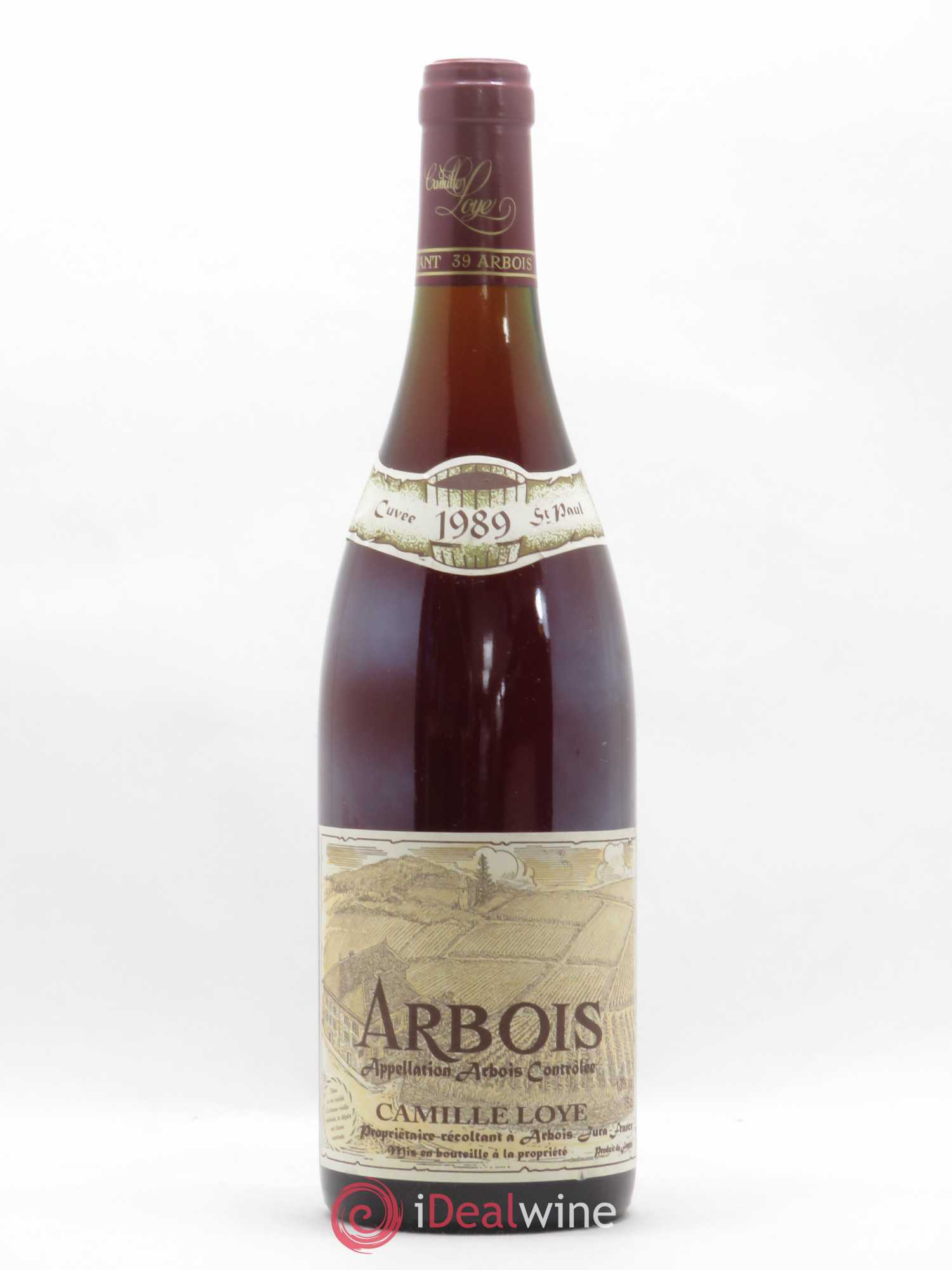 Arbois Camille Loye Cuvée Saint-Paul 1989 - Posten von 1 Flasche - 0