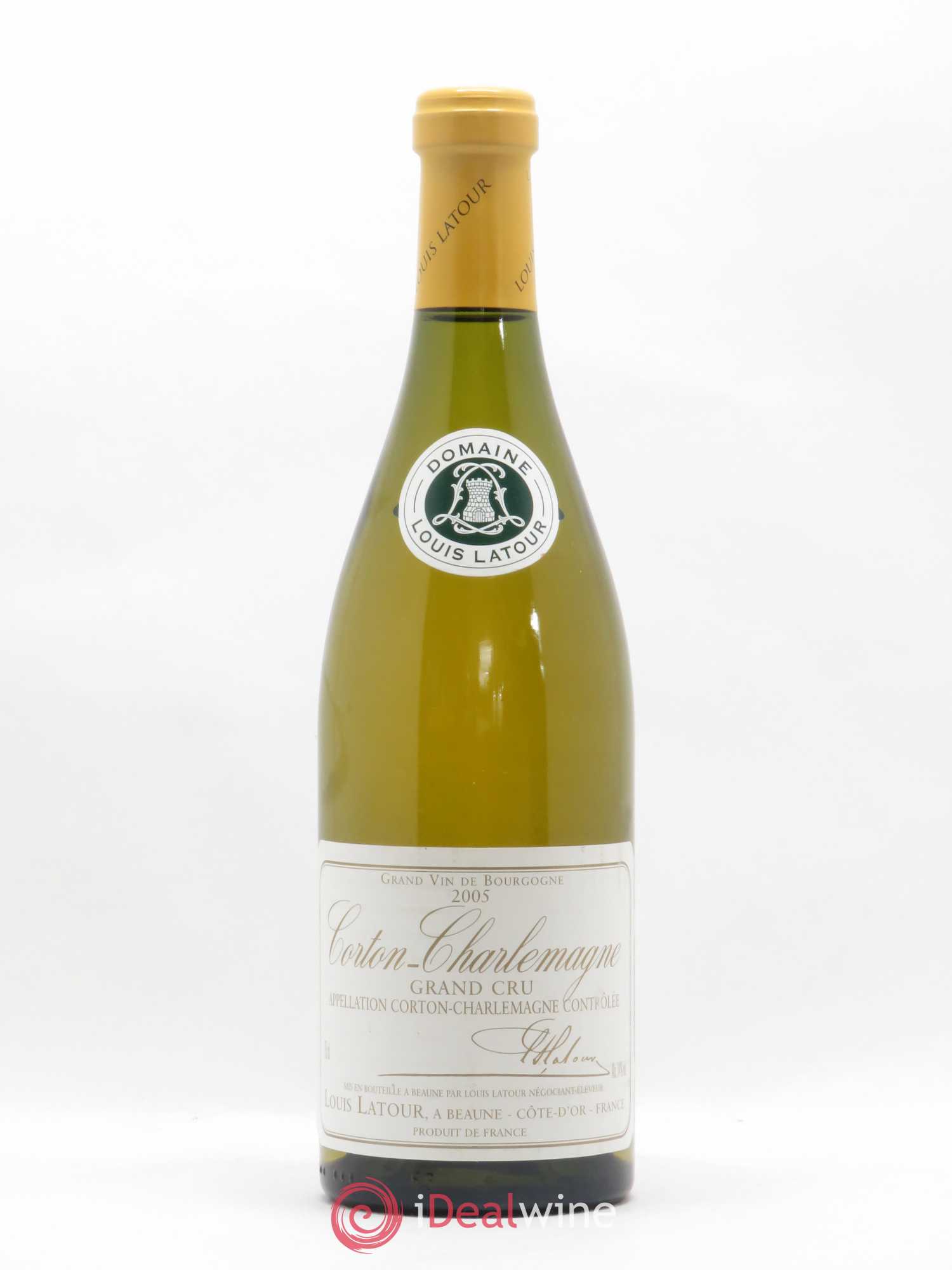 Corton-Charlemagne Grand Cru Louis Latour 2005 - Lot de 1 bouteille - 0