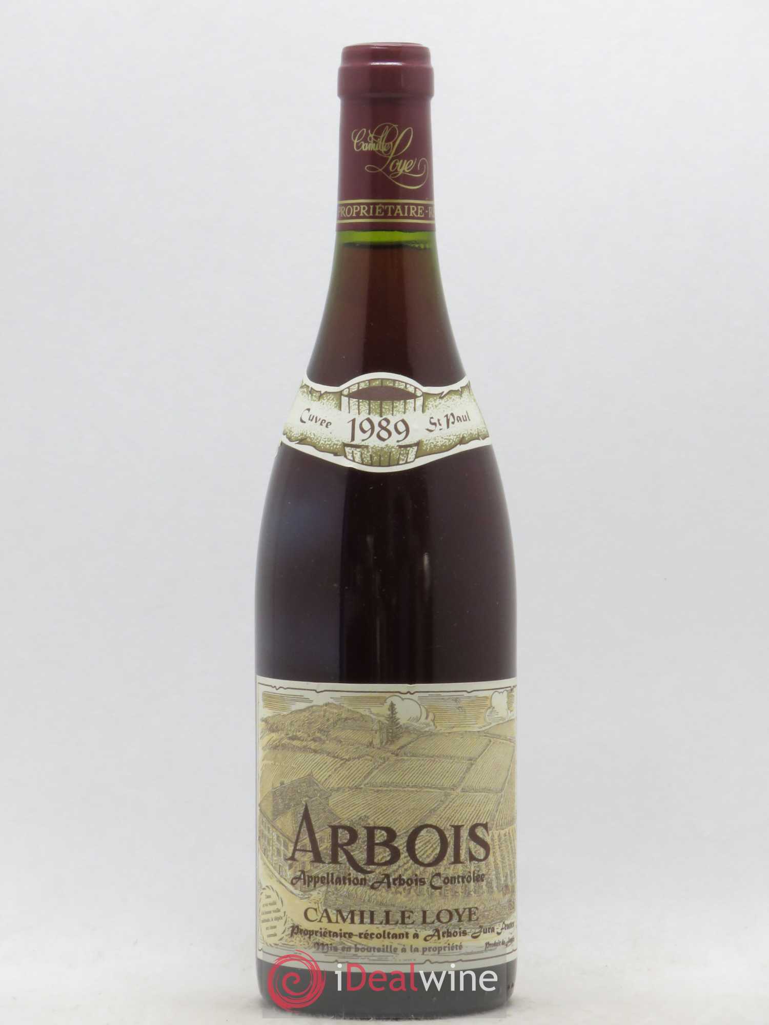 Arbois Cuvée Saint Paul Camille Loye 1989 - Lot de 1 bouteille - 0