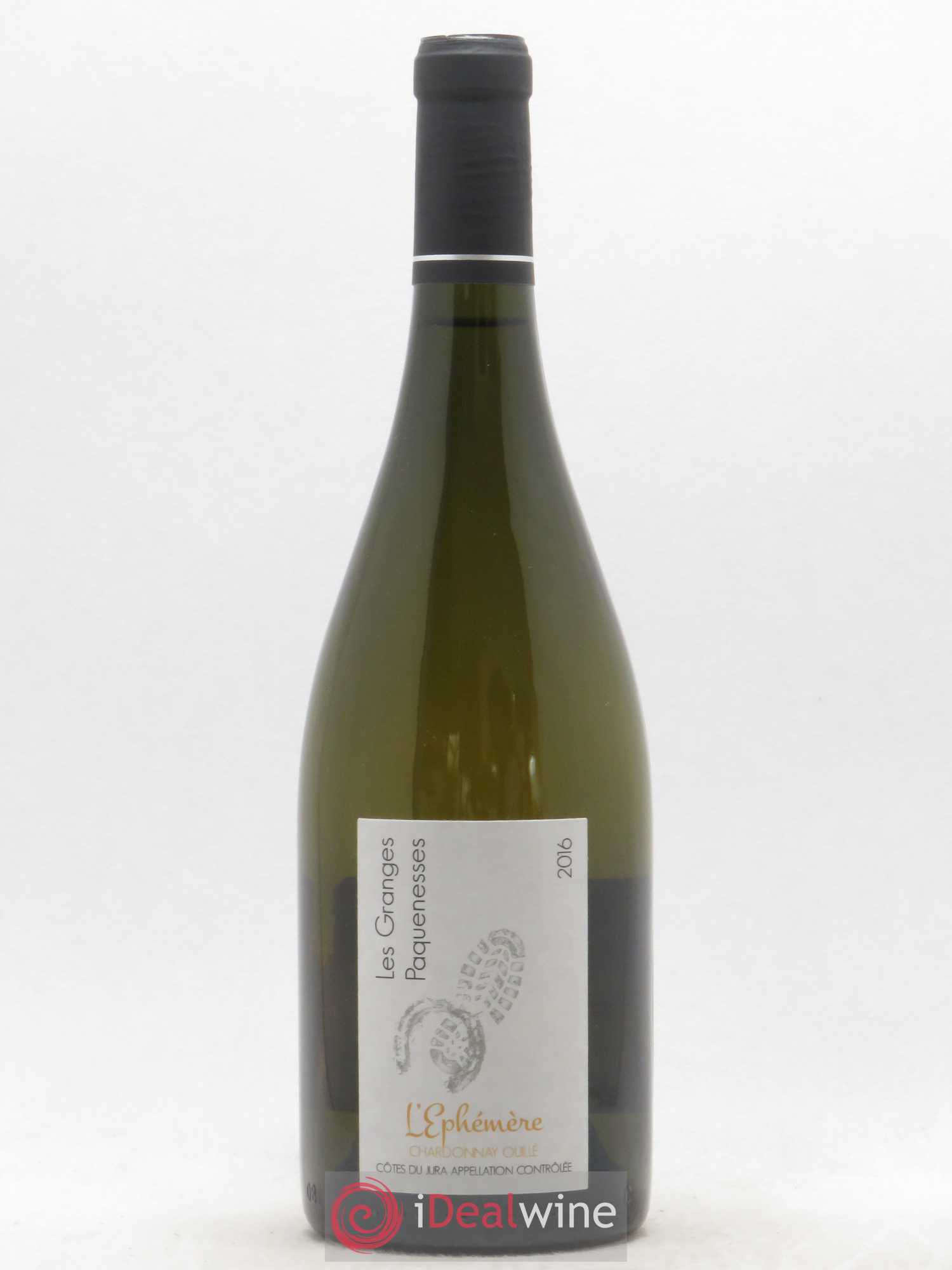 Côtes du Jura Chardonnay L'Ephémère Les Granges Paquenesses 2016 - Lot de 1 bouteille - 0
