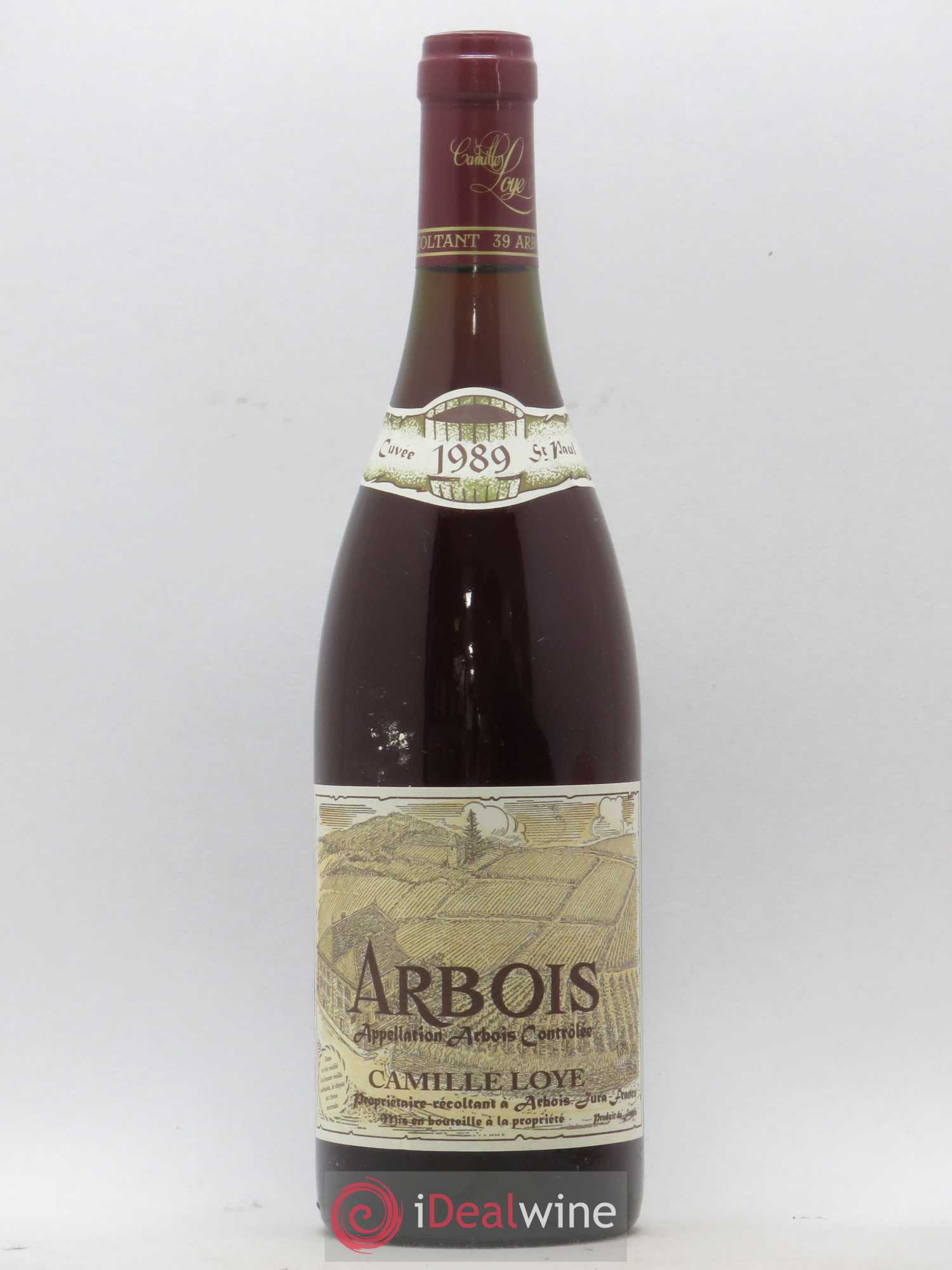 Arbois Trousseau Saint-Paul Camille Loye 1989 - Posten von 1 Flasche - 0
