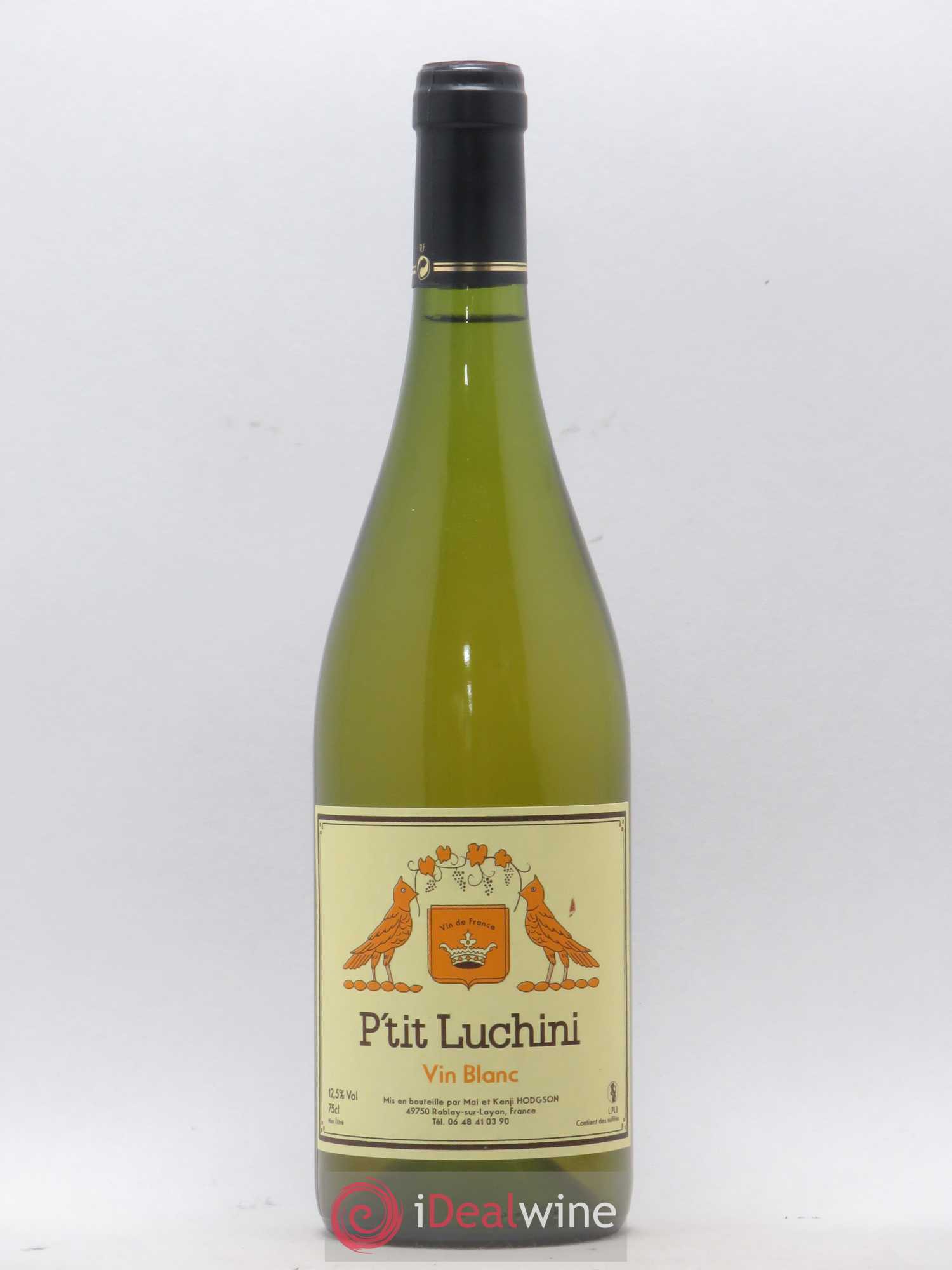 Vin de France P'tit Luchini Mai & Kenji Hodgson - Lot de 1 bouteille - 0