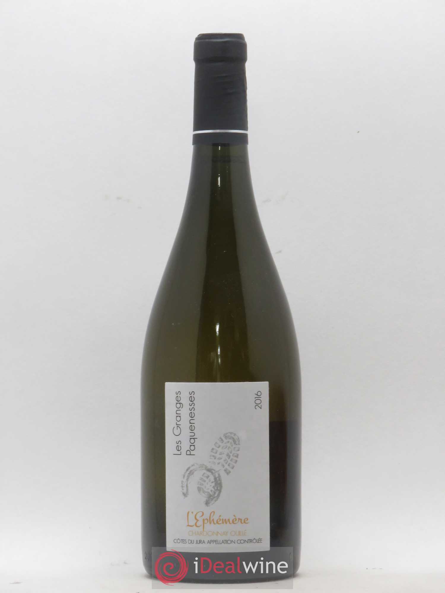 Côtes du Jura Chardonnay L'Ephémère Les Granges Paquenesses 2016 - Lot de 1 bouteille - 0