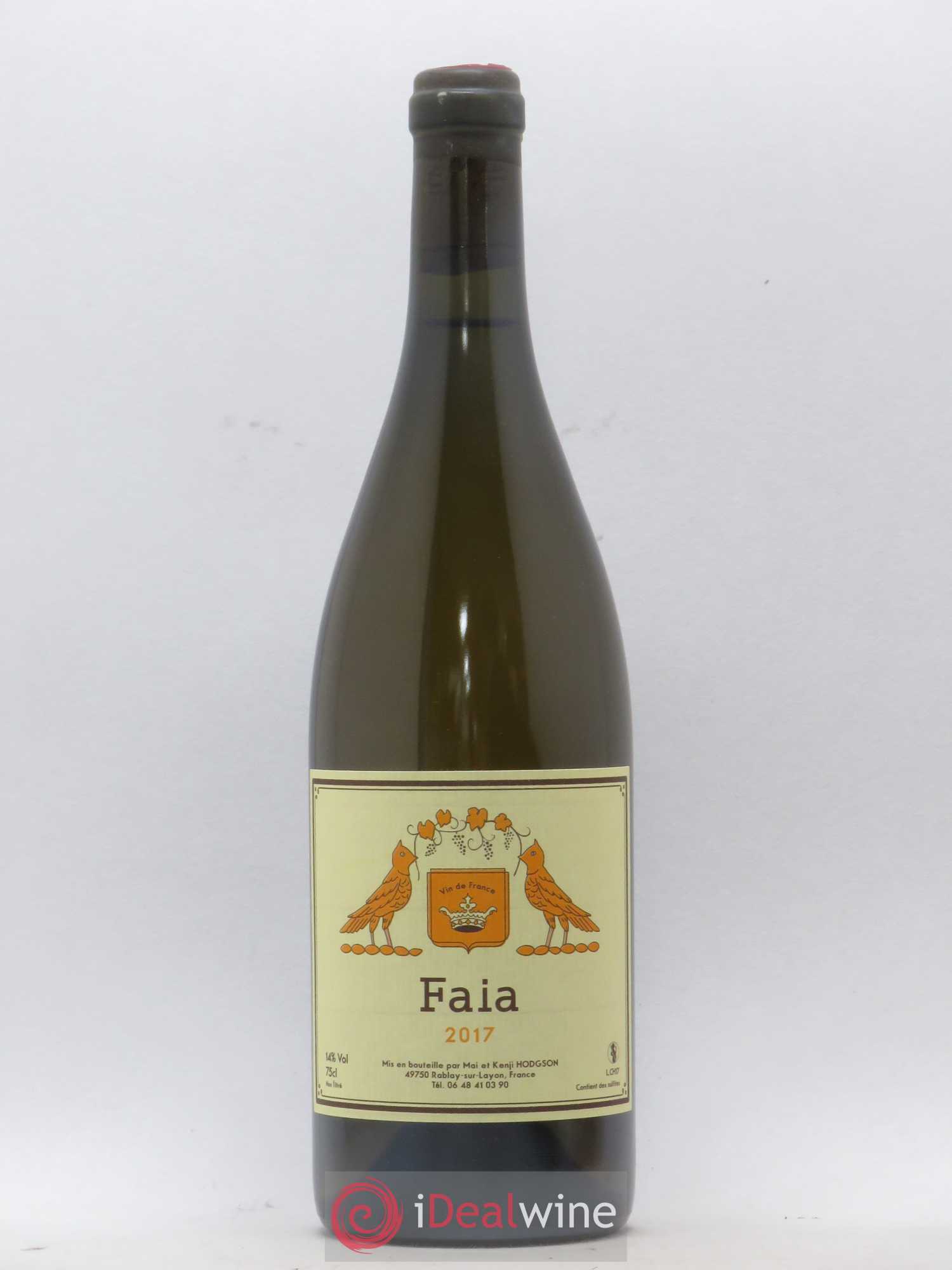 Vin de France Faia Mai & Kenji Hodgson 2017 - Lot de 1 bouteille - 0