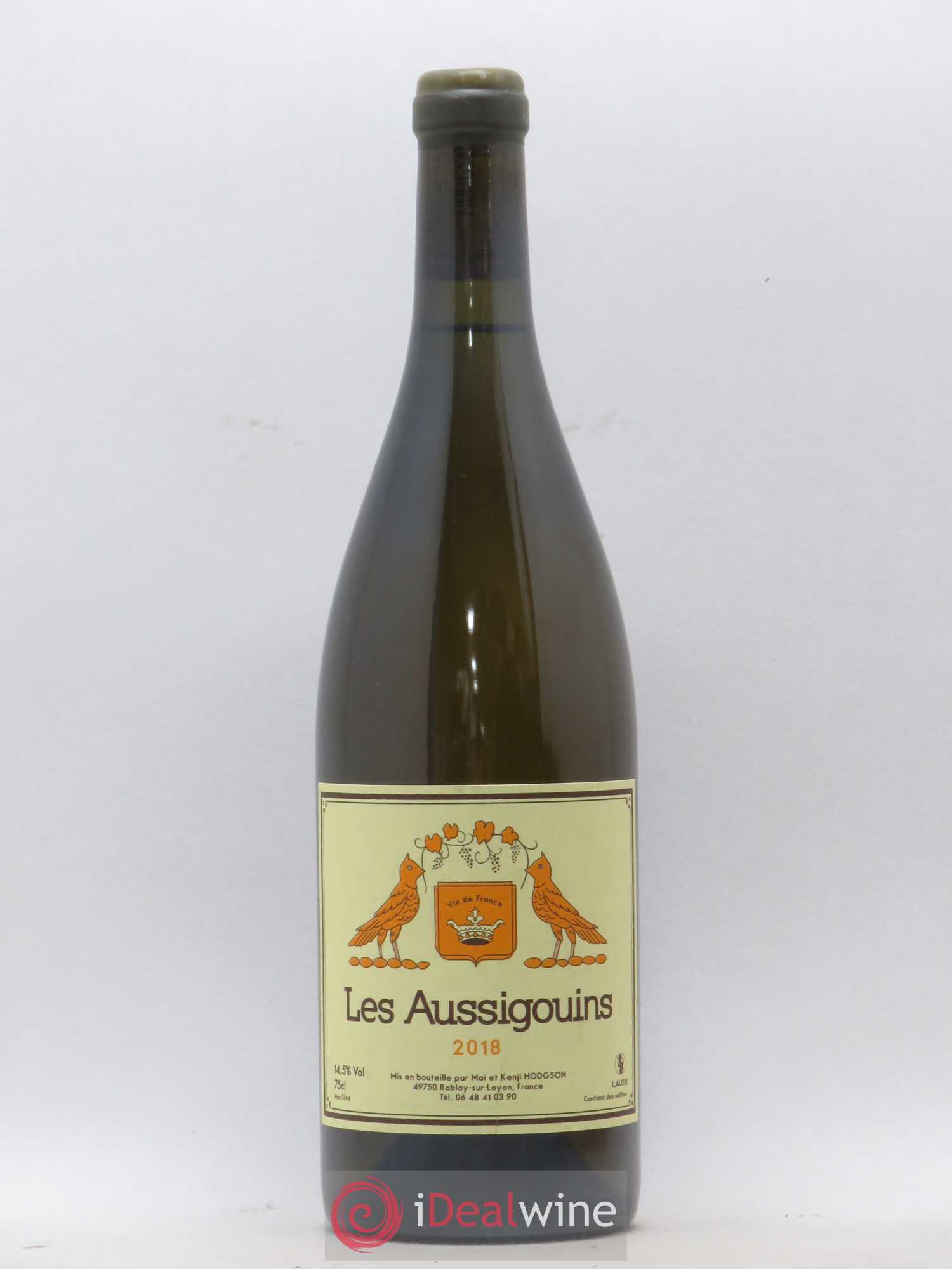 Vin de France Les Aussigouins Mai & Kenji Hodgson 2018 - Lot de 1 bouteille - 0