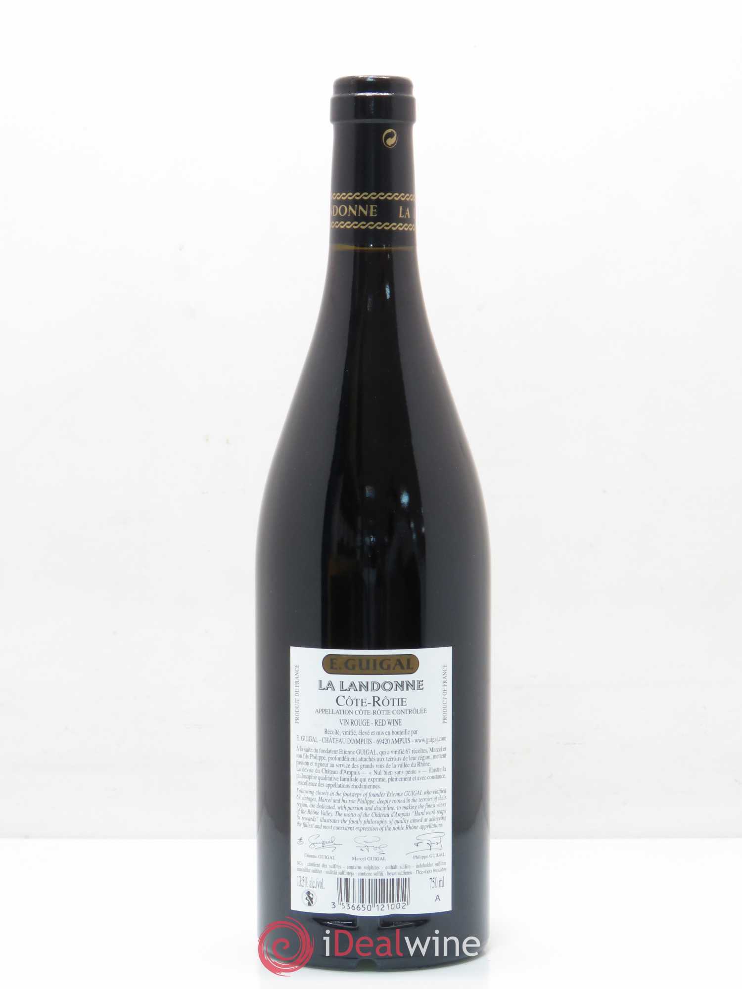 Côte-Rôtie La Landonne Guigal 2012 - Lot de 1 bouteille - 1