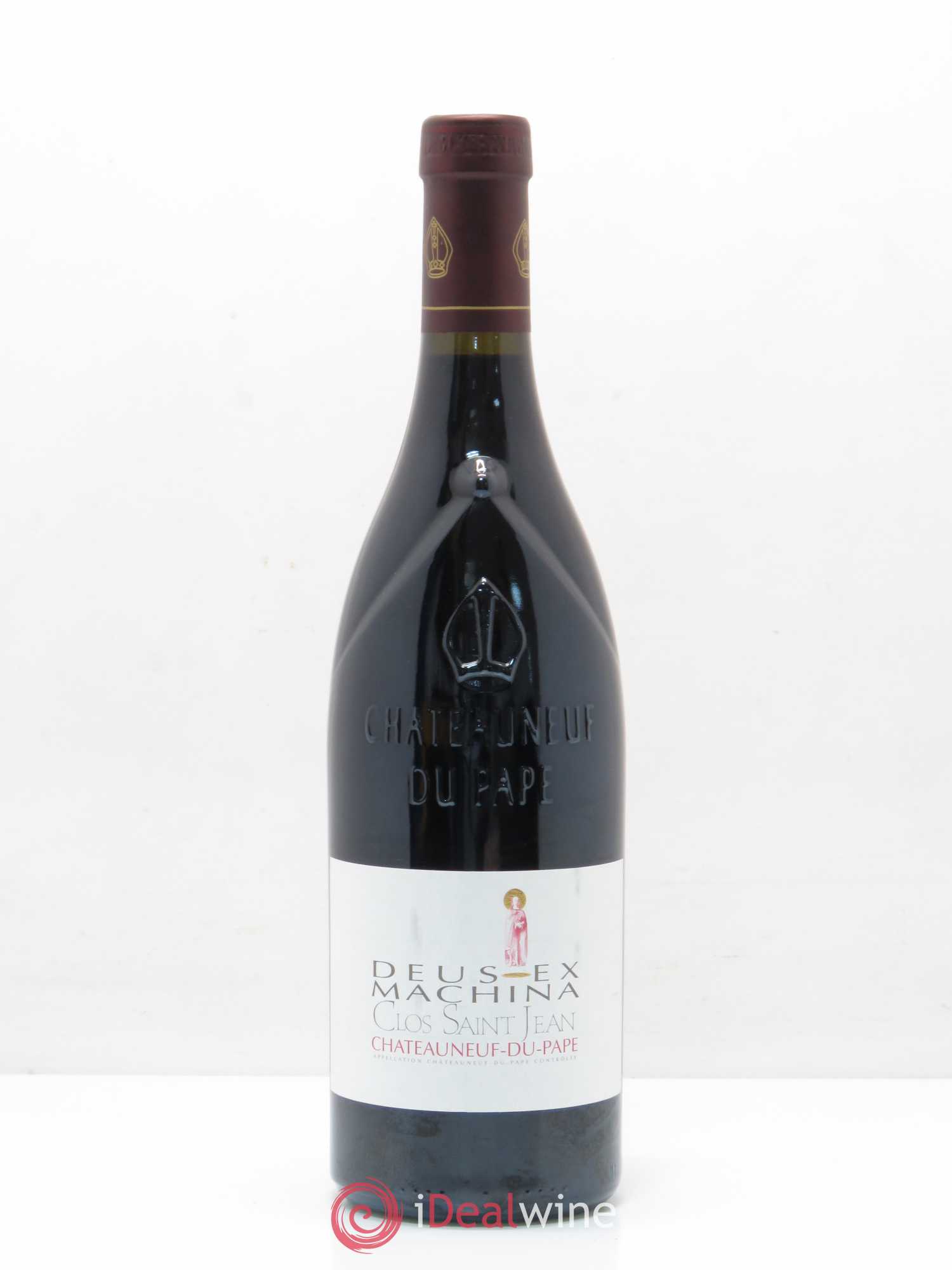 Châteauneuf-du-Pape Clos Saint-Jean Deus Ex Machina Pascal et Vincent Maurel 2010 - Lot de 1 bouteille - 0