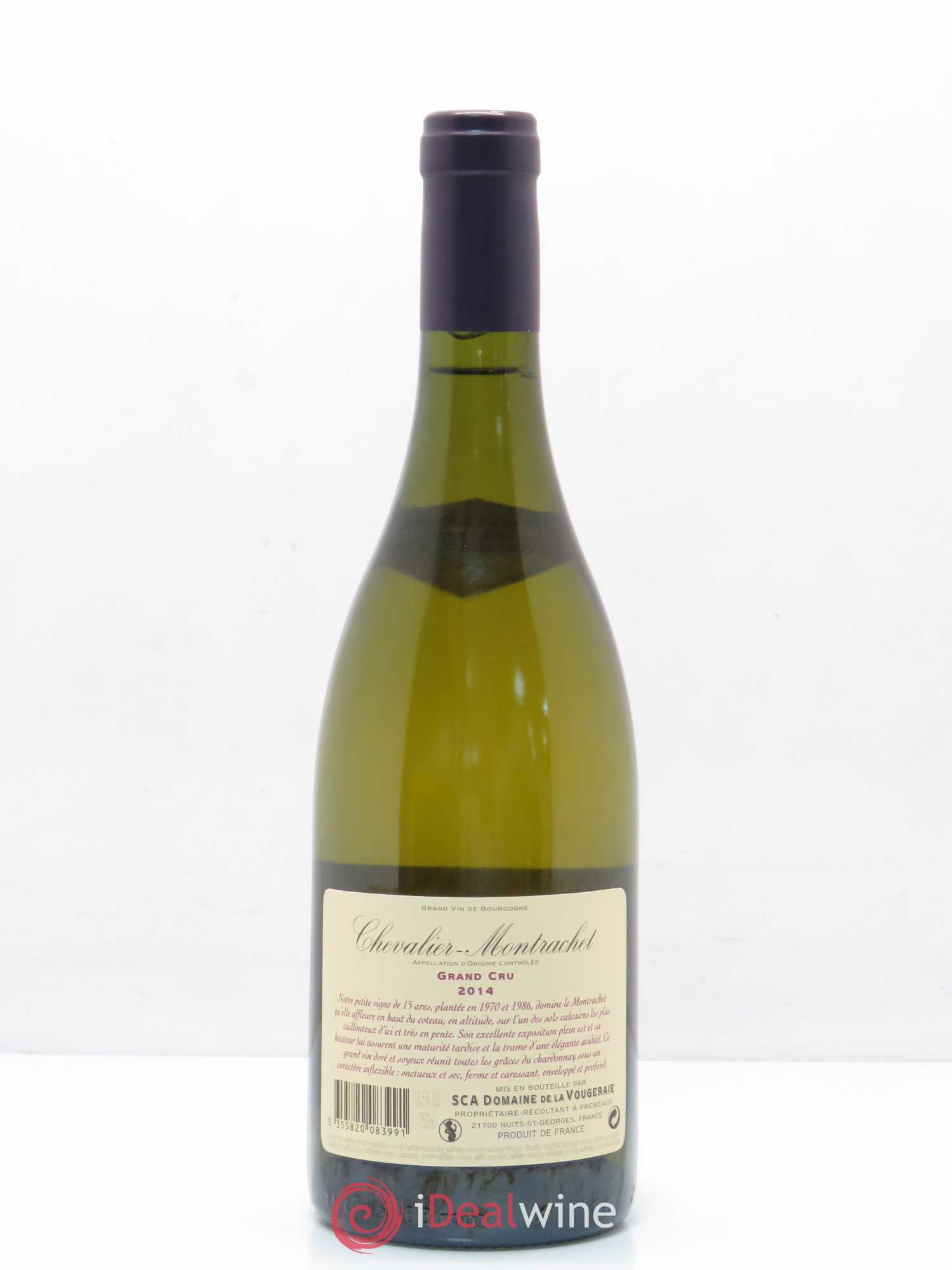 Chevalier-Montrachet Grand Cru La Vougeraie (sans prix de réserve) 2014 - Lot de 1 bouteille - 1