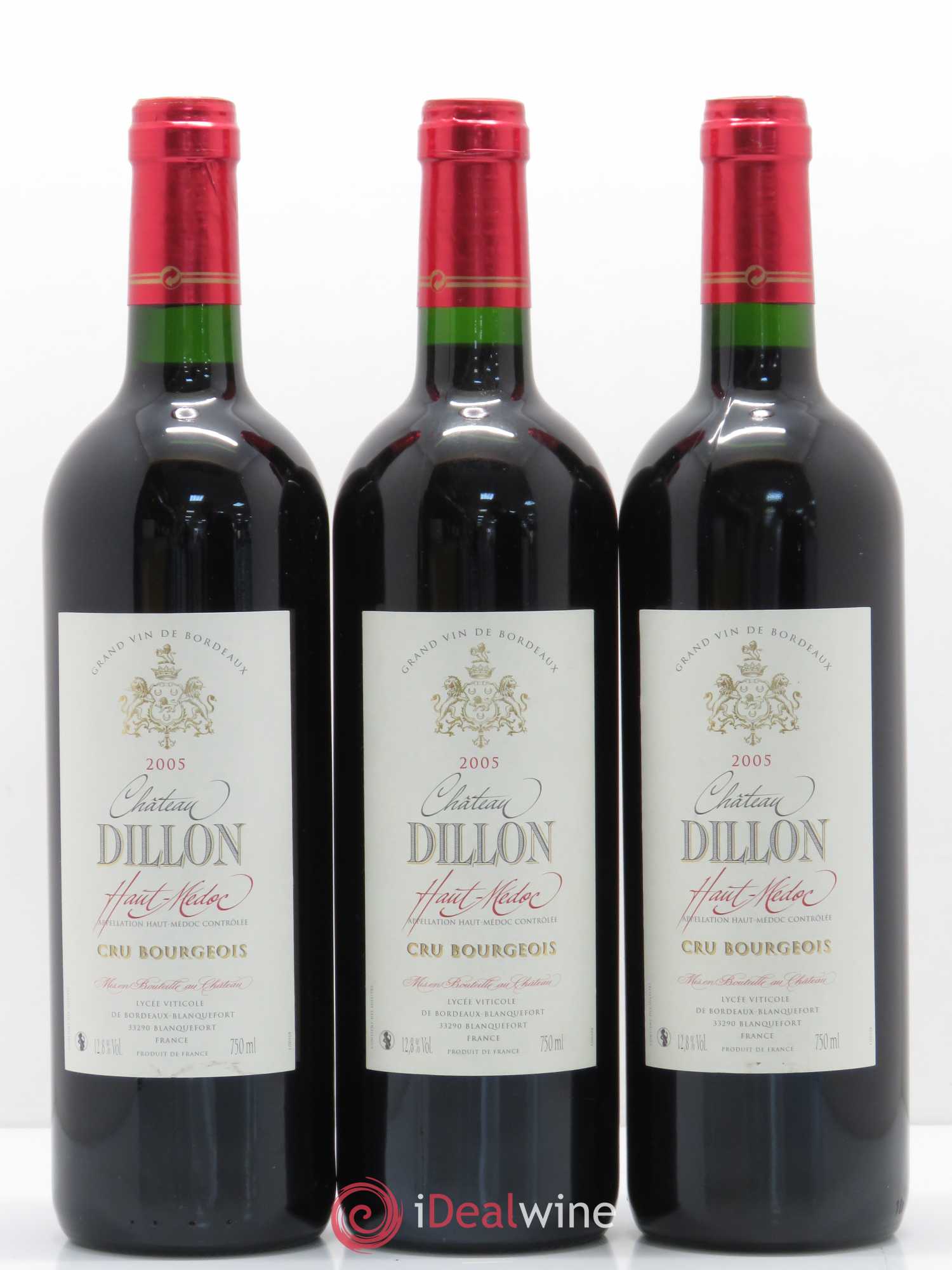 Château Dillon Cru Bourgeois (sans prix de réserve) 2005 - Lot de 6 bouteilles - 2