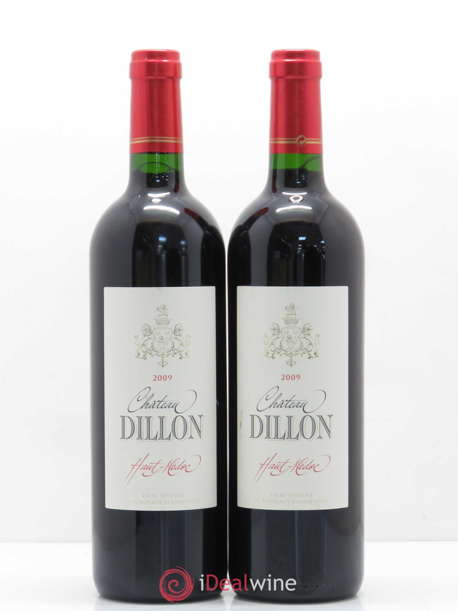 Château Dillon Cru Bourgeois 2009 - Lot de 2 bouteilles - 0